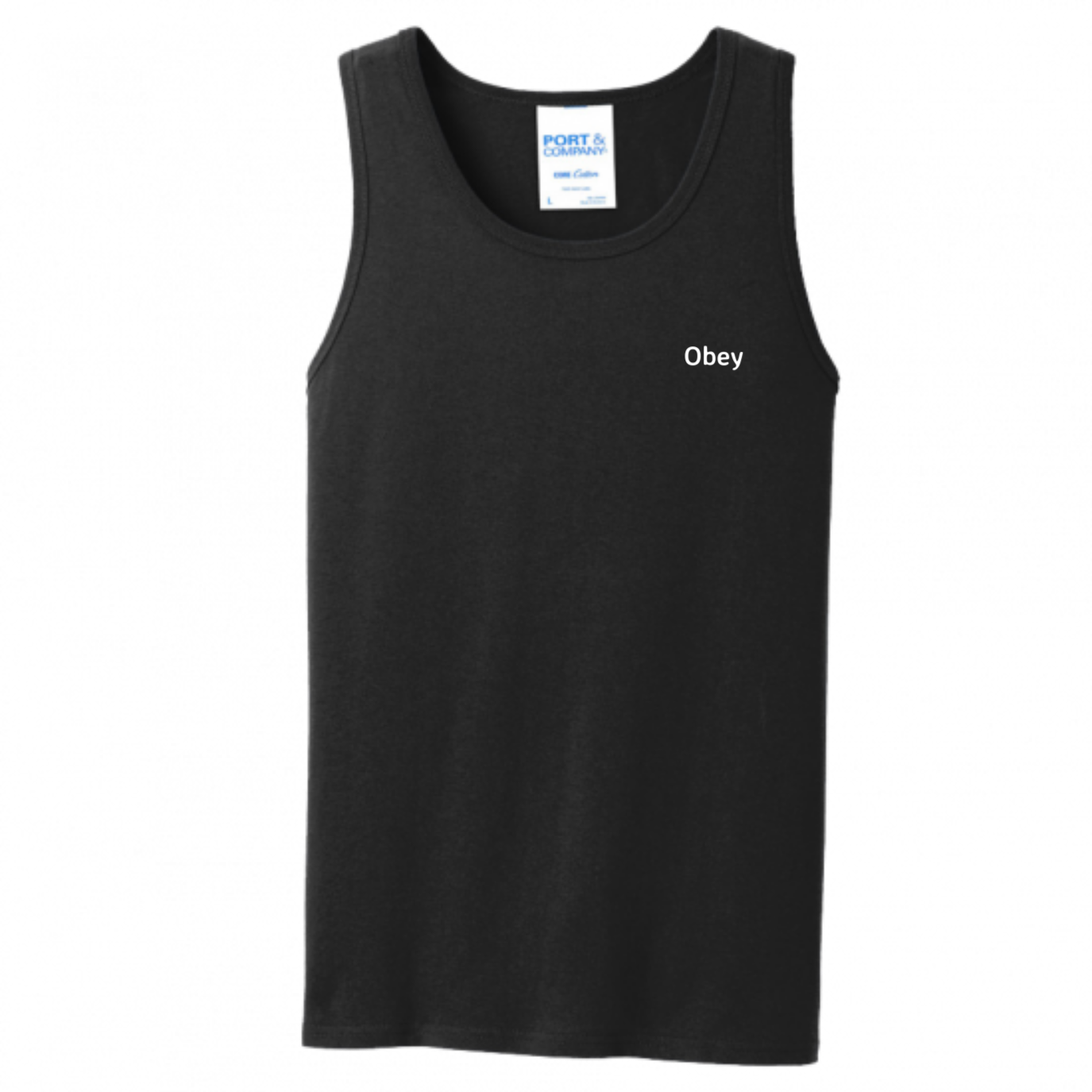 Mens Tank Top - "Obey" - Premium shirt from Concordia Style Boutique - Just $18.86! Shop now at Concordia Style Boutique