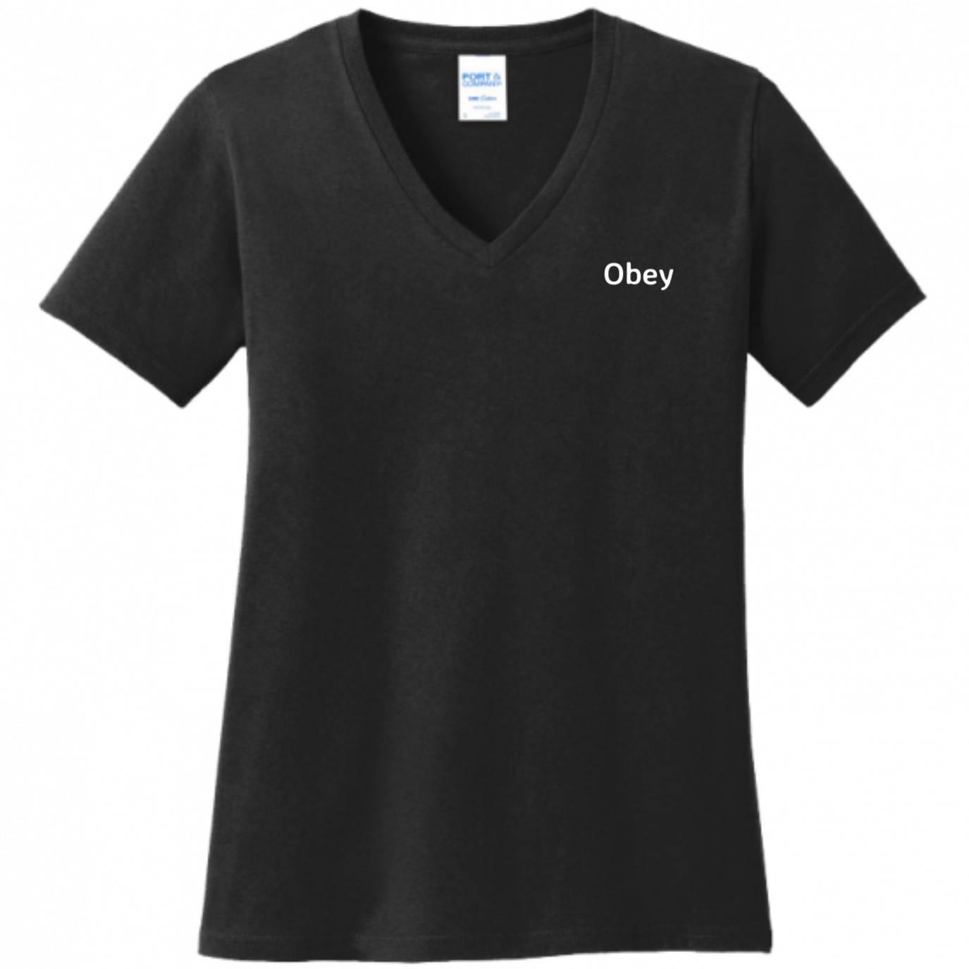 Womens V-Neck -"Obey" - Premium shirt from Concordia Style Boutique - Just $18.86! Shop now at Concordia Style Boutique