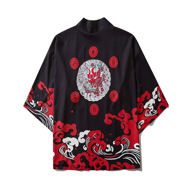 YC6040 Blood Devil Kimono - Concordia Style Boutique