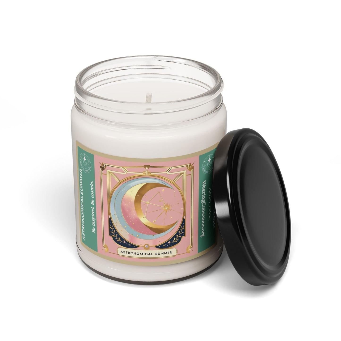 Astronomical Summer Celestial Scented Soy Candle - 9 Oz Jar