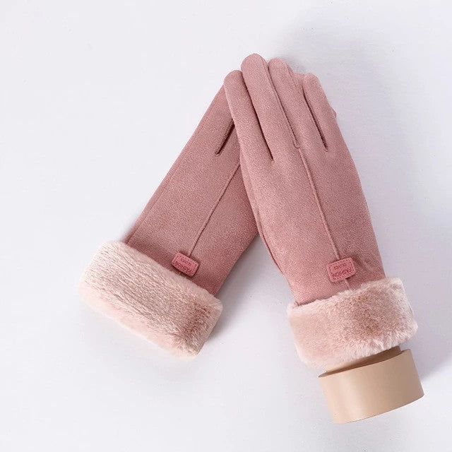 Winter Touch Screen Driving Gloves - Velvet Lining For Warmth And Fine Fit