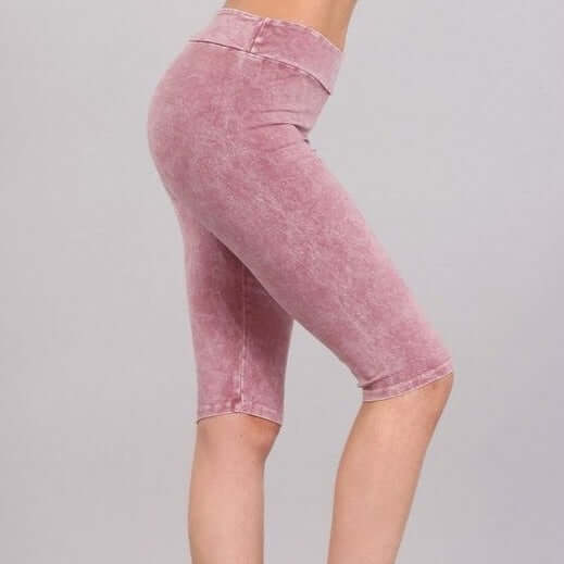 Ladies Longer Length Biker Shorts Made in USA - Concordia Style Boutique