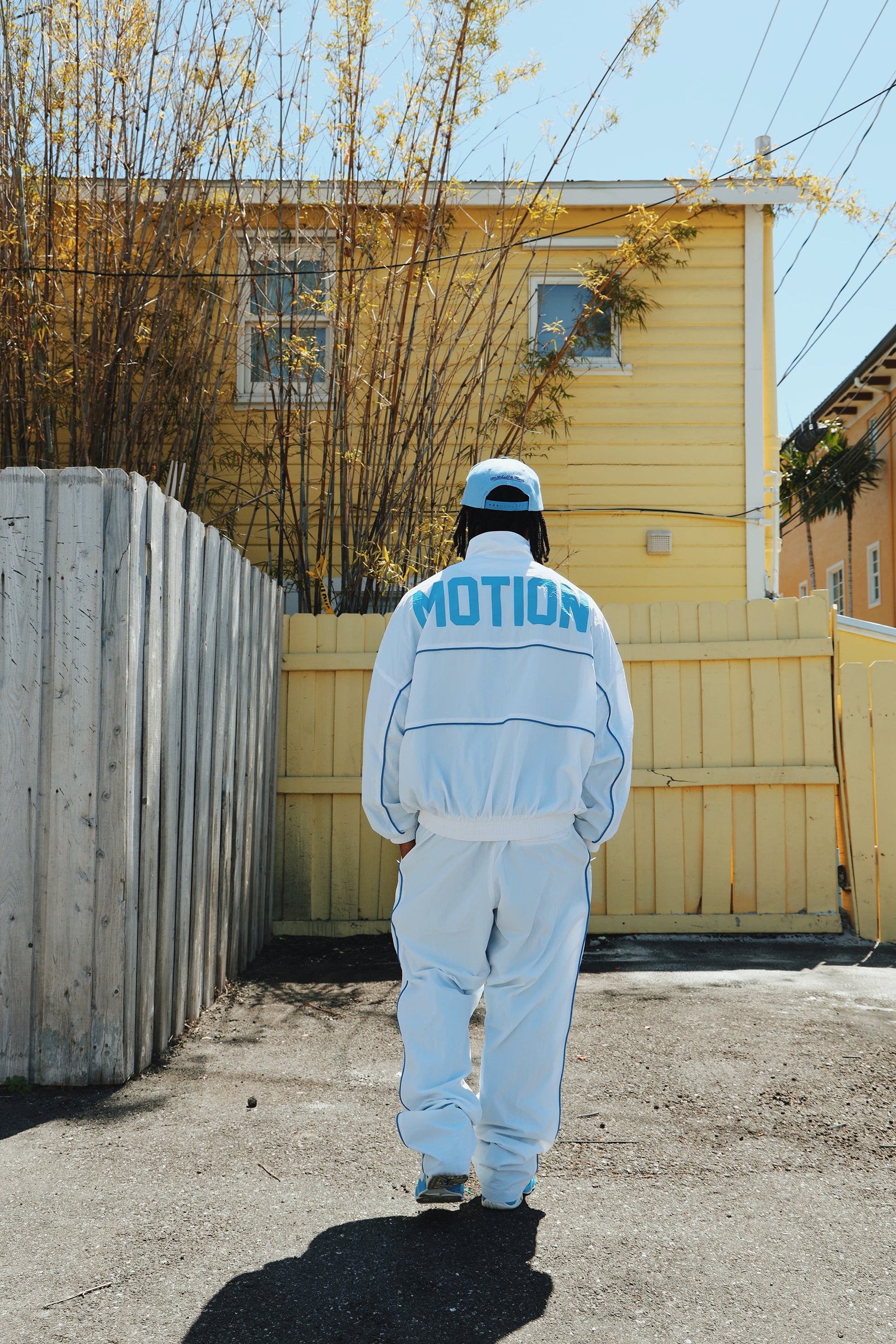 MOTION Nylon Jacket (White) - Concordia Style Boutique