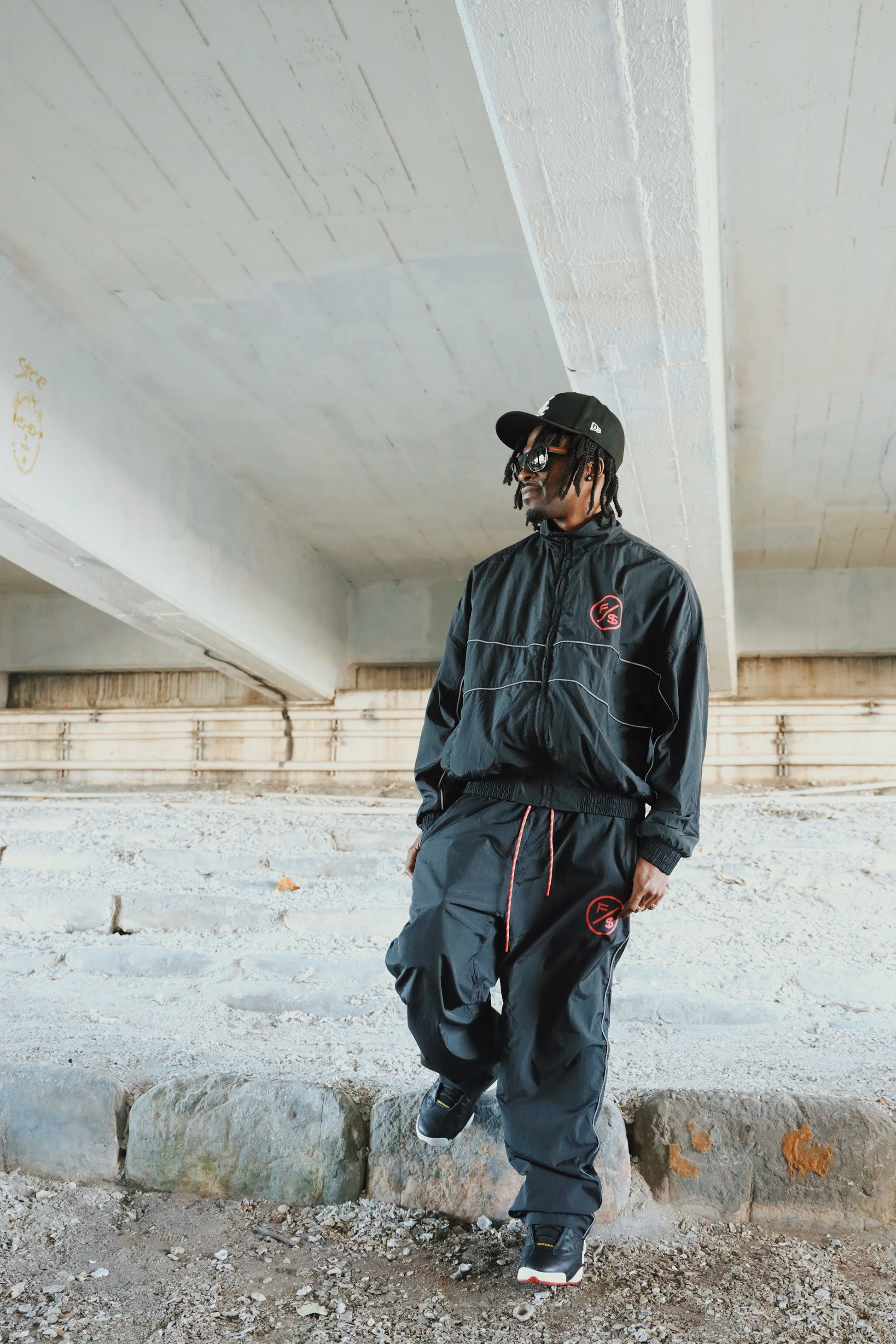 MOTION Nylon Pants (BRED) - Concordia Style Boutique