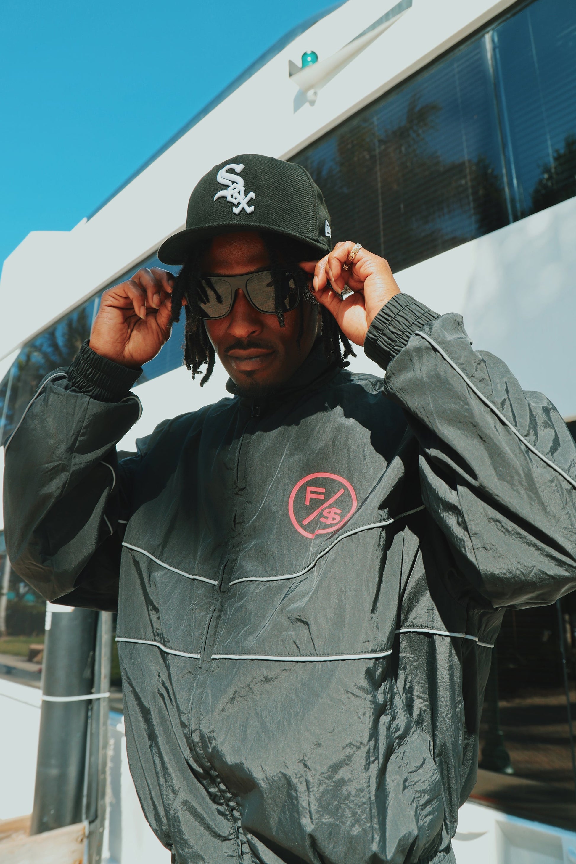 MOTION Nylon Jacket (BRED) - Concordia Style Boutique