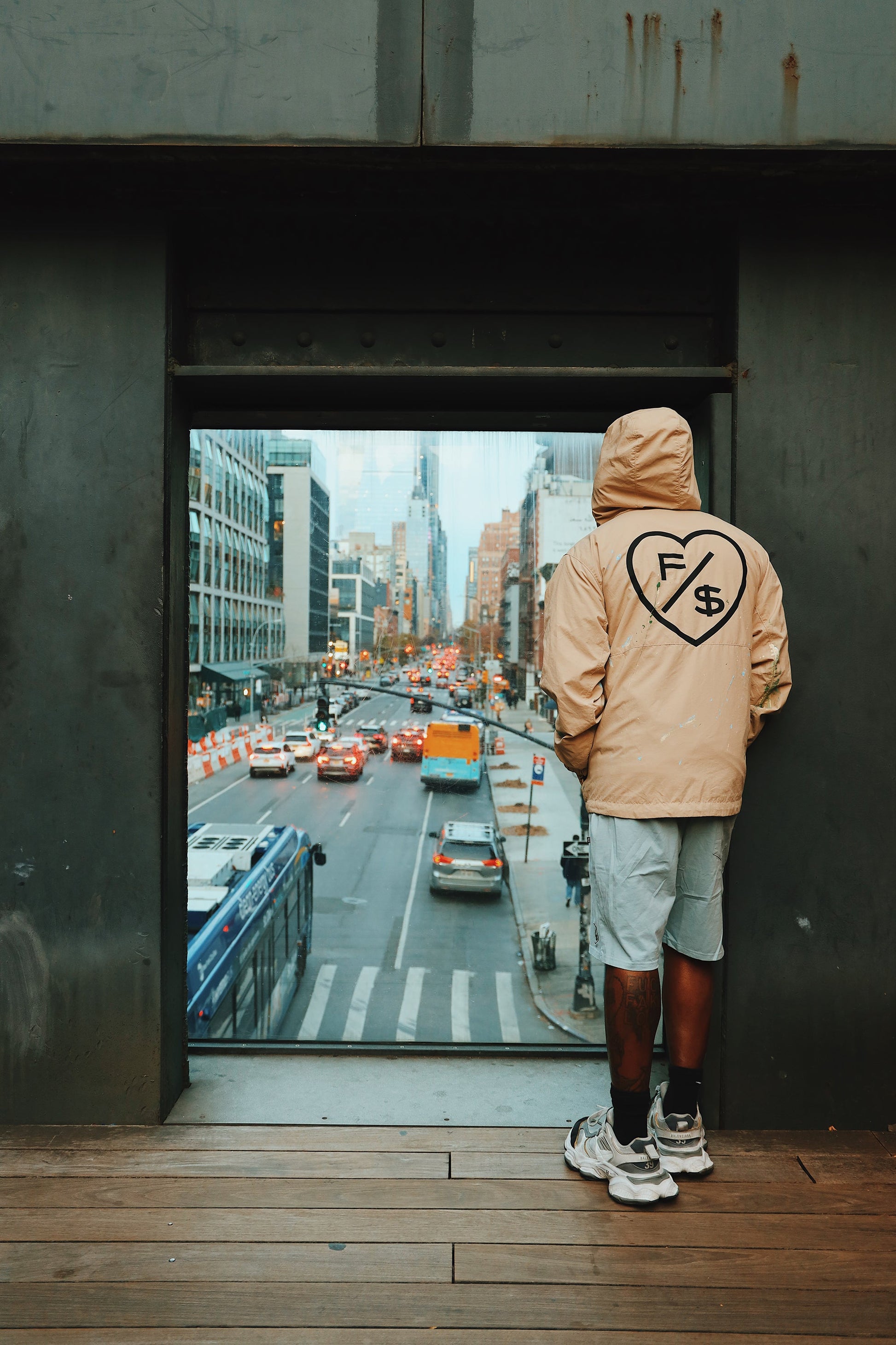 Hood Lover (Vintage Denim - Shorts) - Concordia Style Boutique