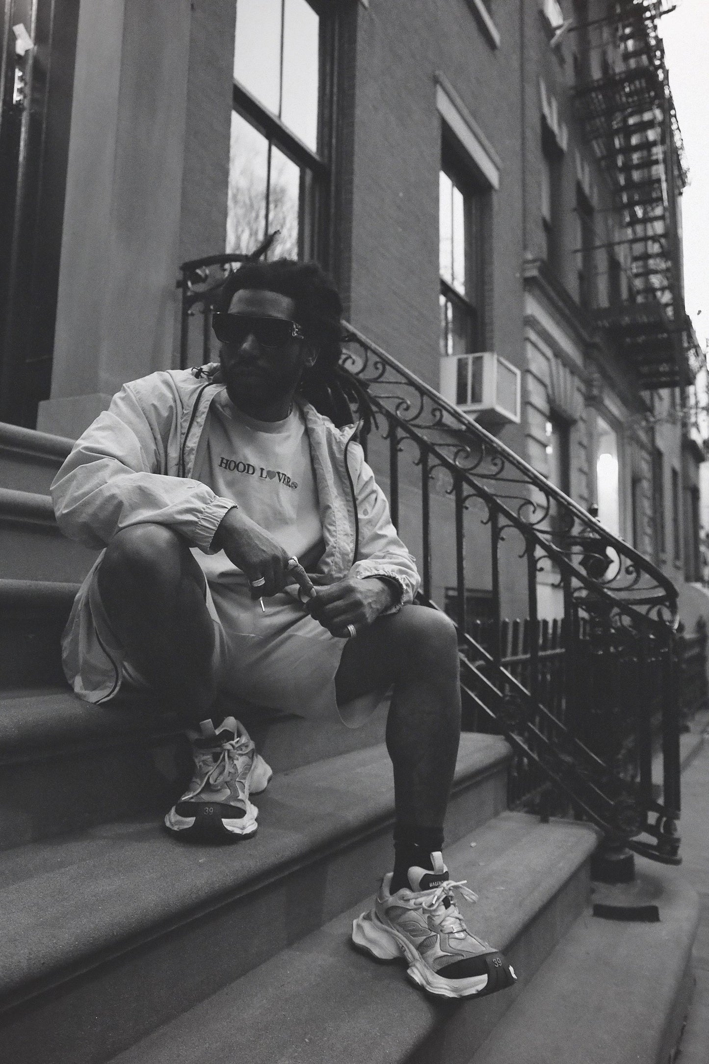 Hood Lover (Vintage Denim - Oversize Shirt) - Concordia Style Boutique