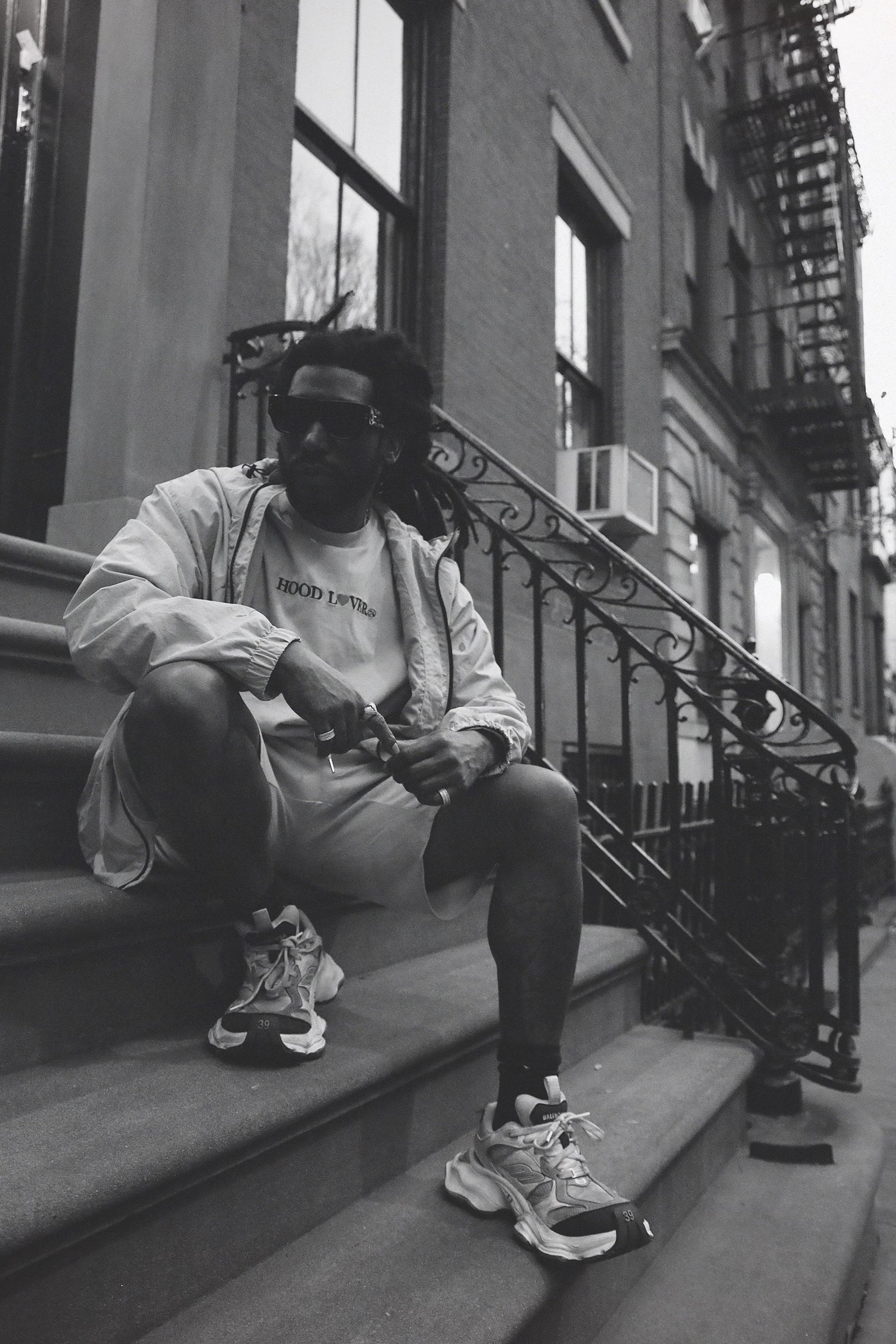 Hood Lover (Vintage Denim - Oversize Shirt) - Concordia Style Boutique