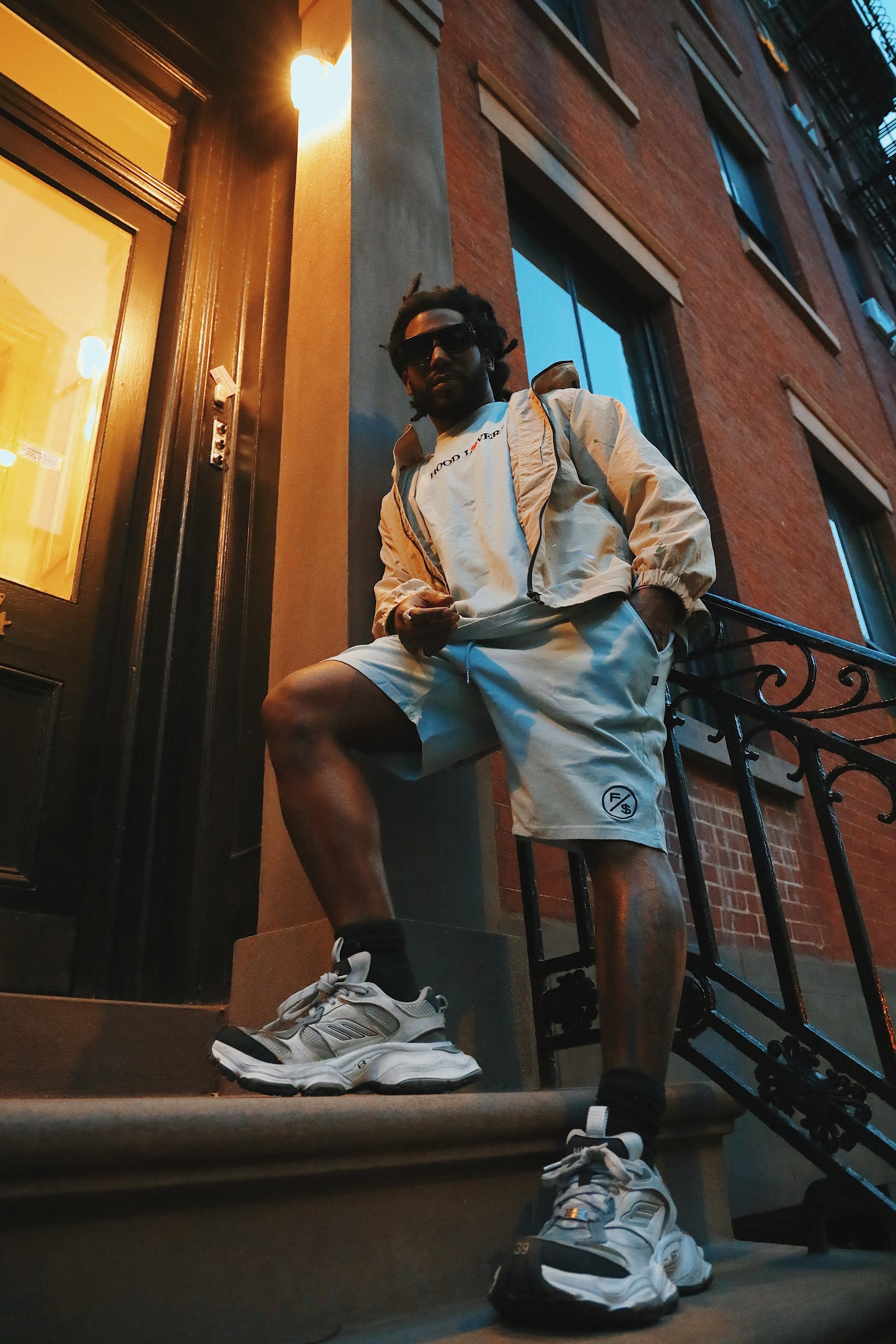 Hood Lover (Vintage Denim - Shorts) - Concordia Style Boutique