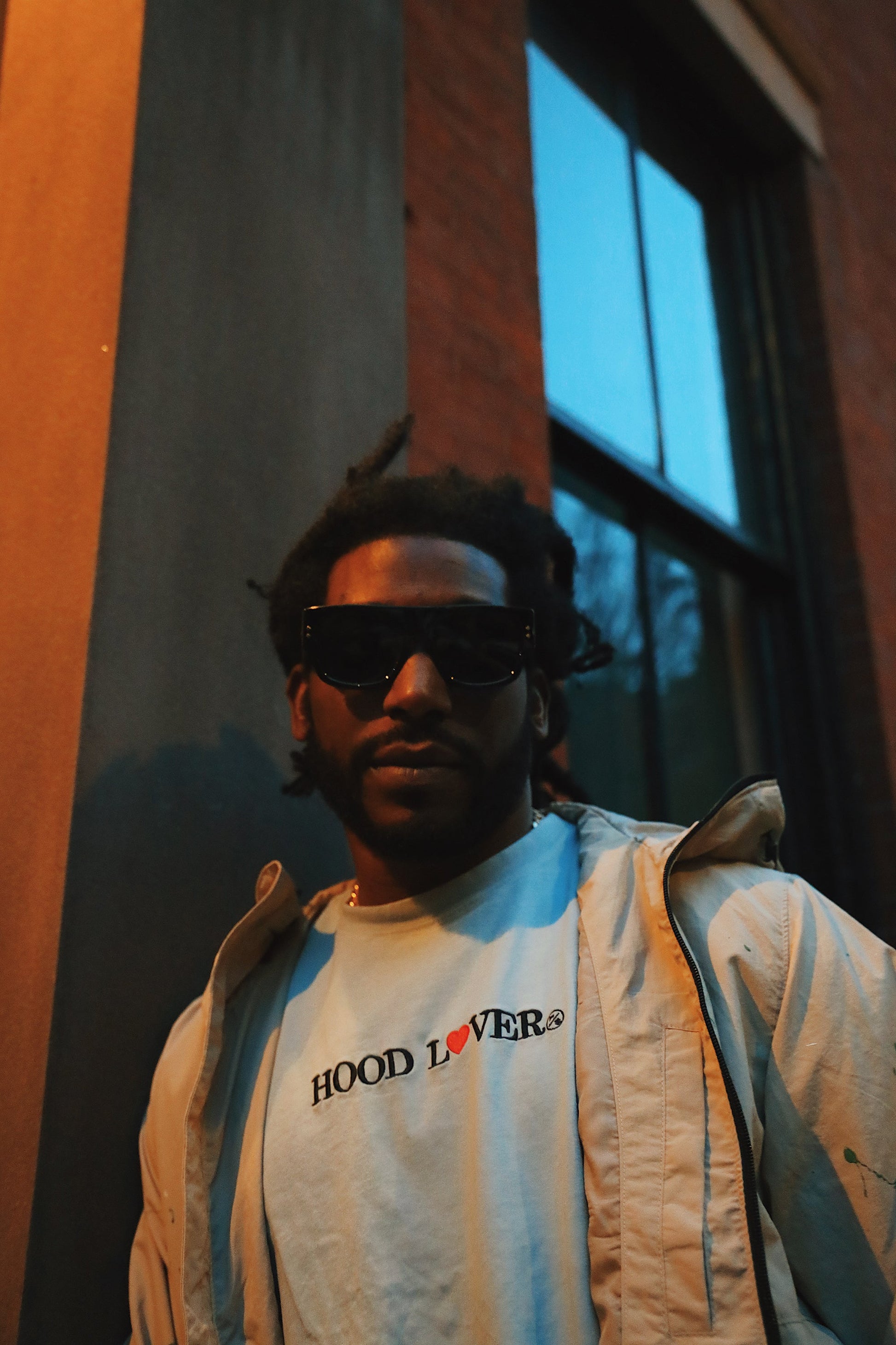 Hood Lover (Vintage Denim - Oversize Shirt) - Concordia Style Boutique