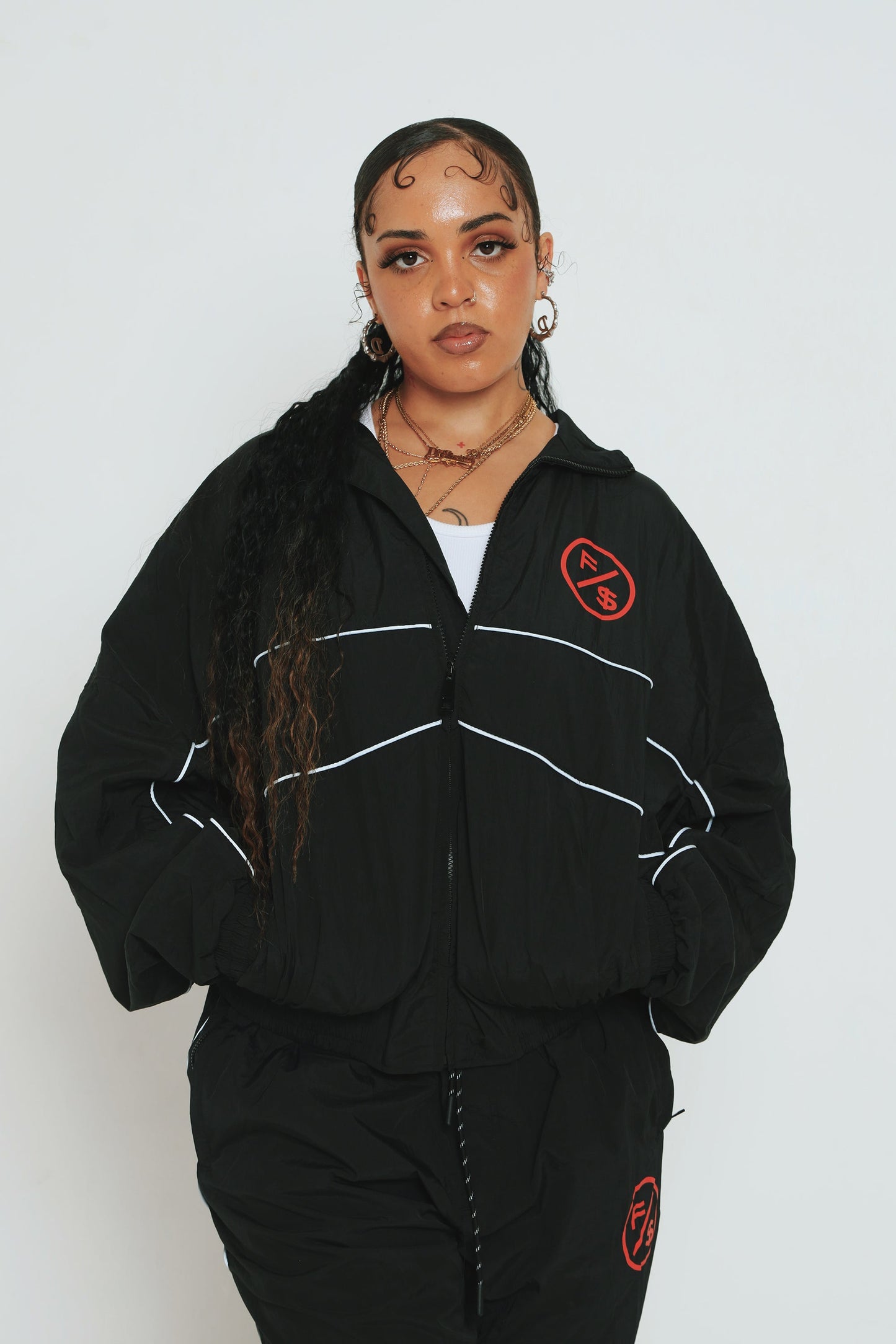 MOTION Nylon Jacket (BRED) - Concordia Style Boutique
