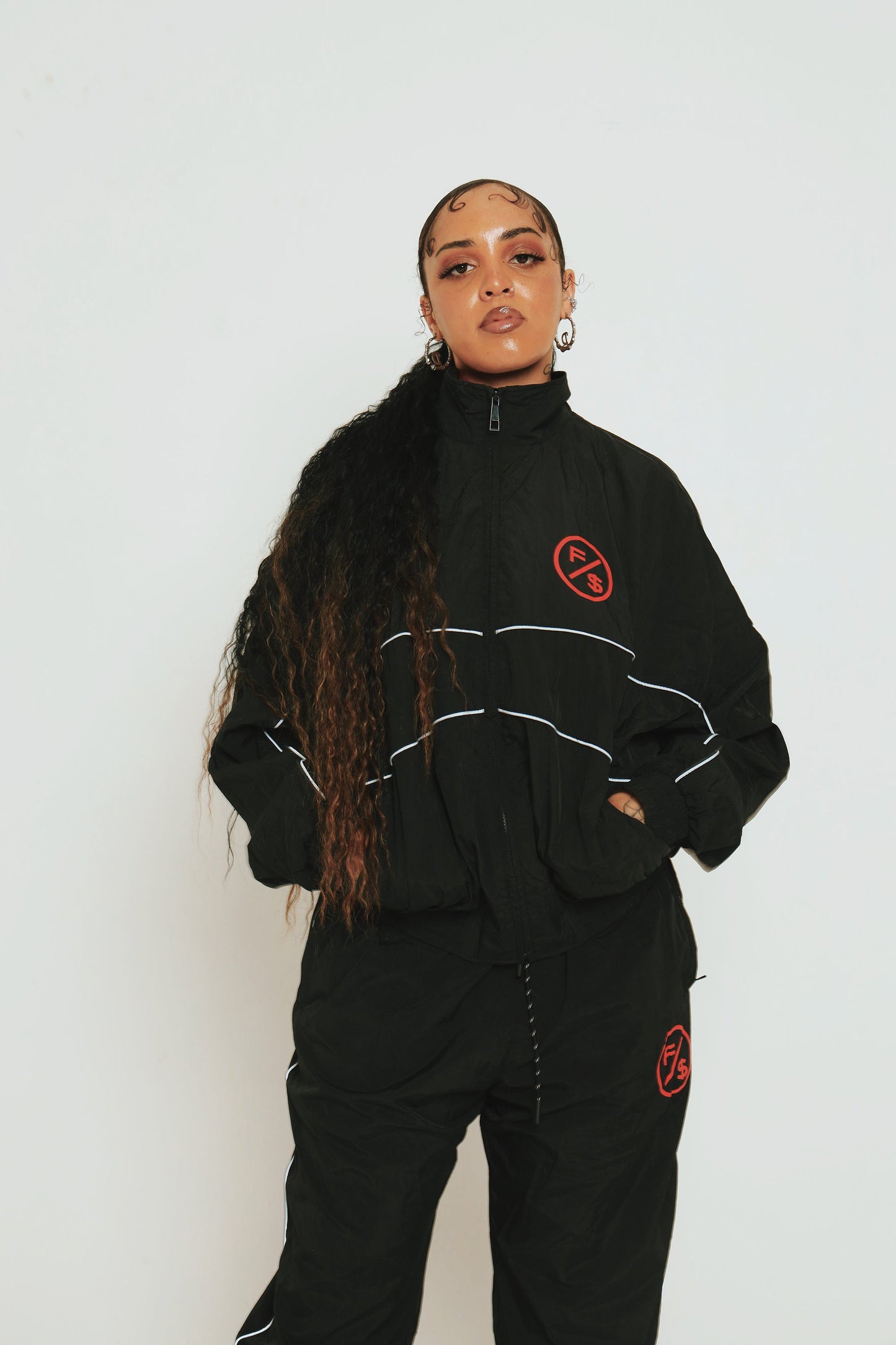MOTION Nylon Jacket (BRED) - Concordia Style Boutique