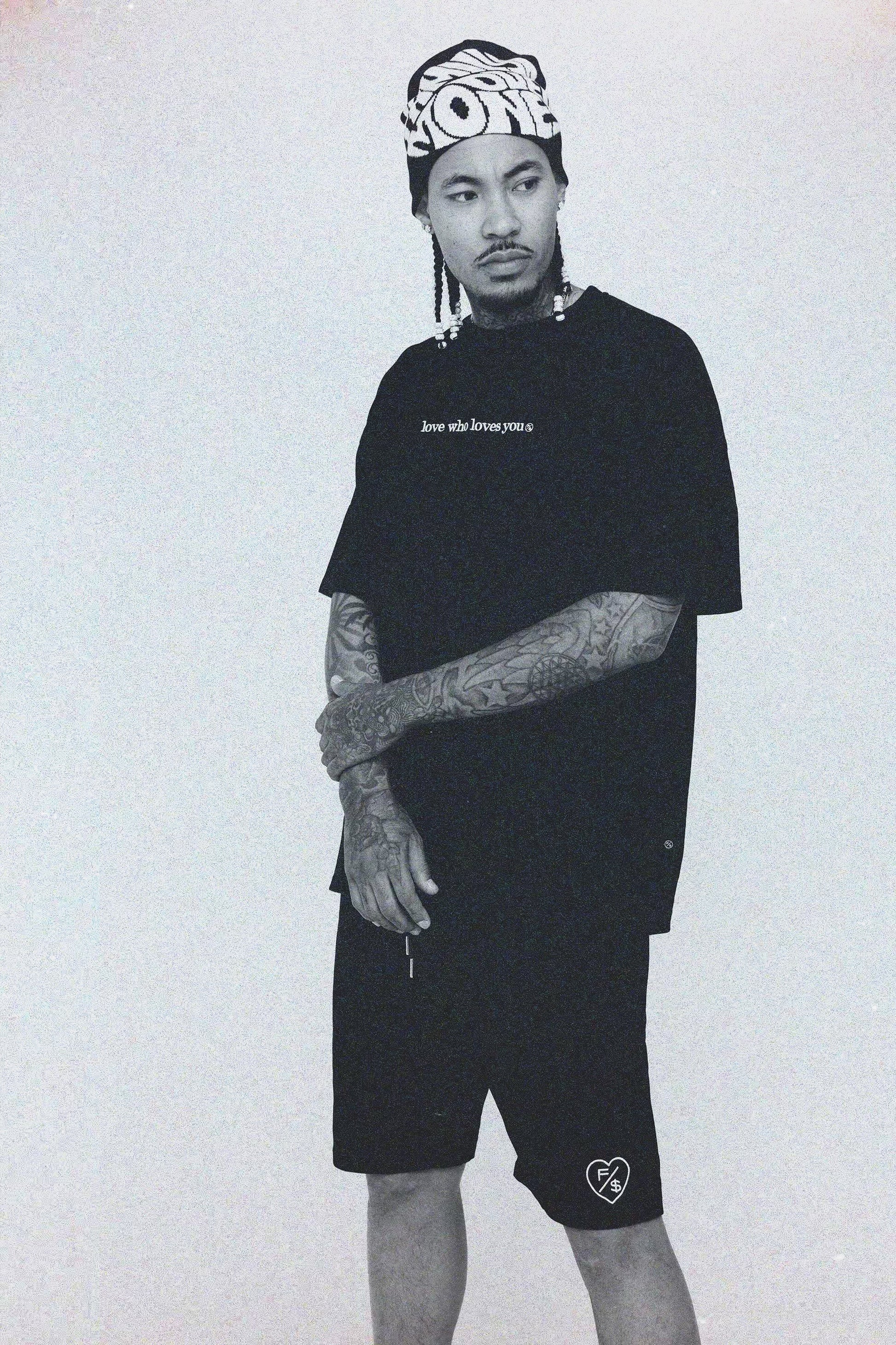 Love Who Loves You (Black - Shorts) - Concordia Style Boutique