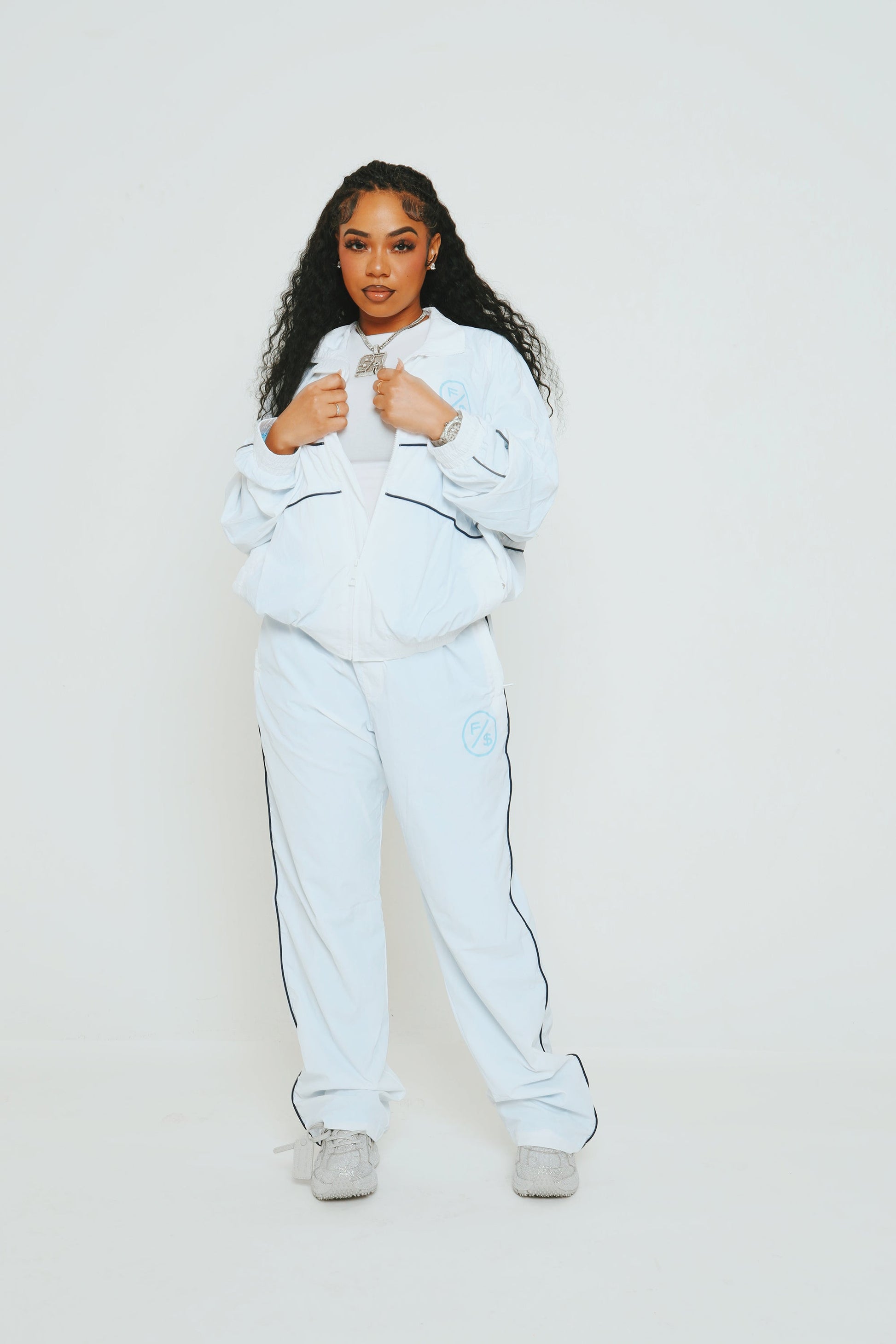 MOTION Nylon Pants (White) - Concordia Style Boutique
