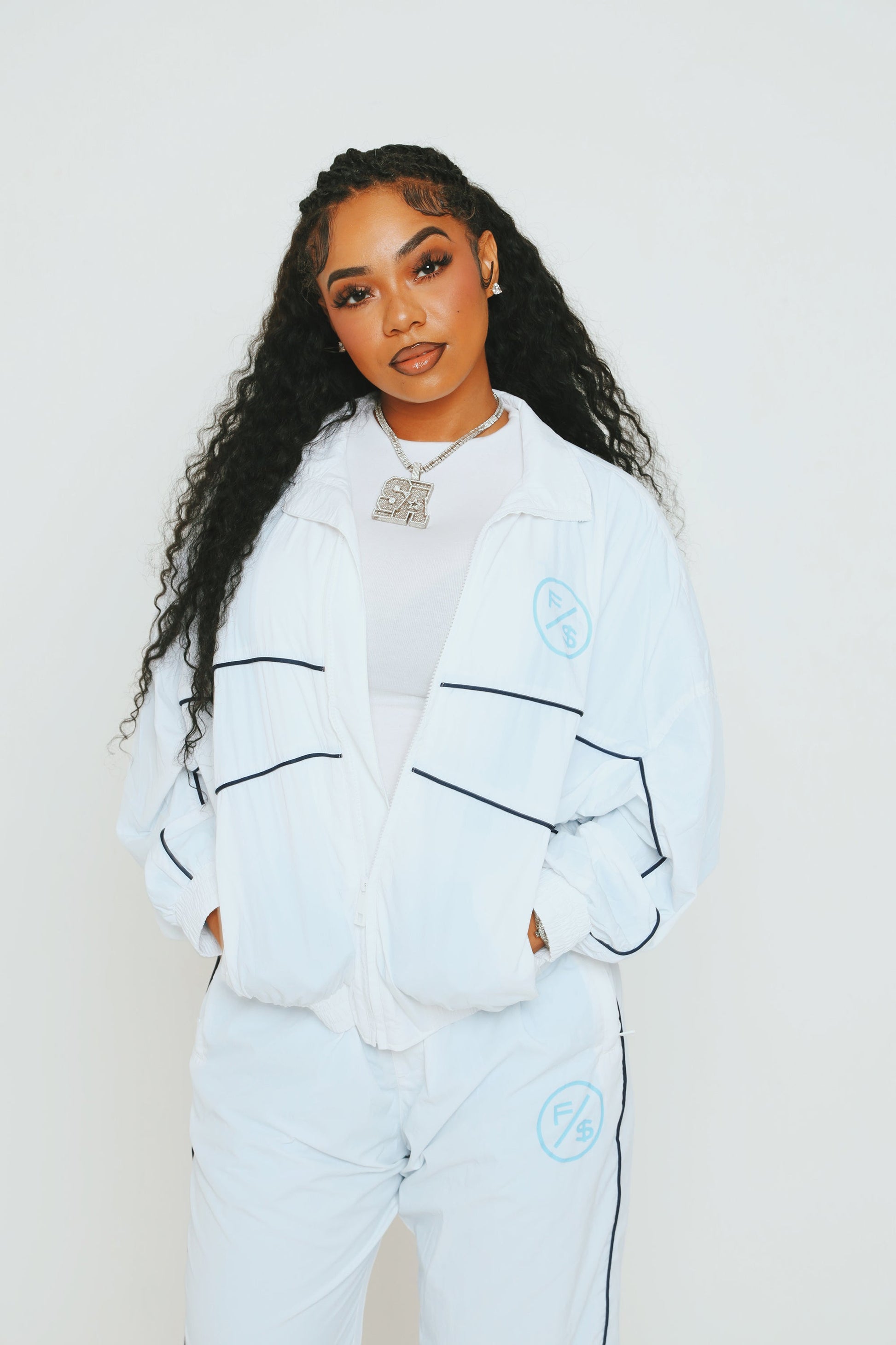 MOTION Nylon Jacket (White) - Concordia Style Boutique