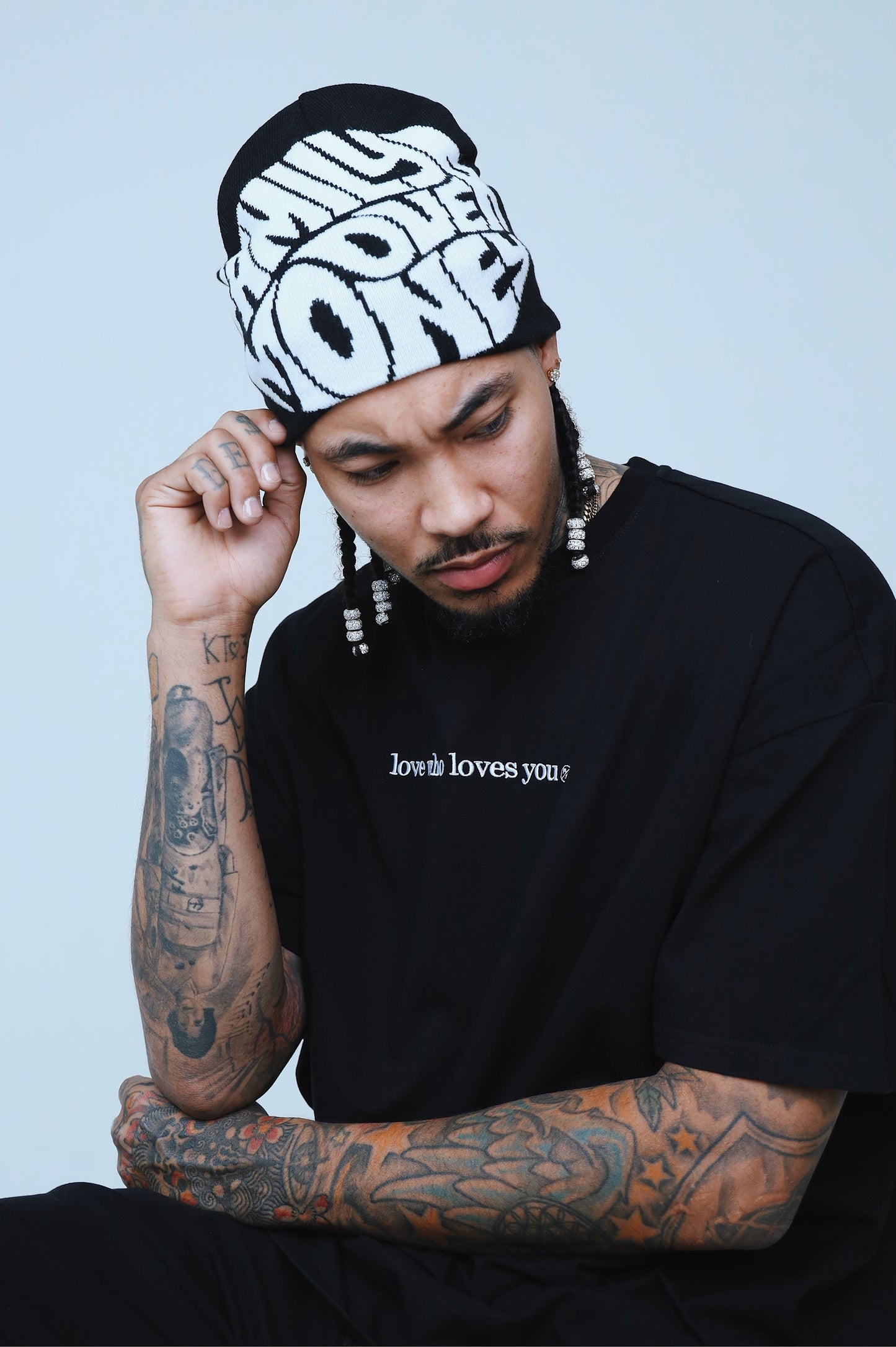 Love Who Loves You (Black - Oversize Shirt) - Concordia Style Boutique