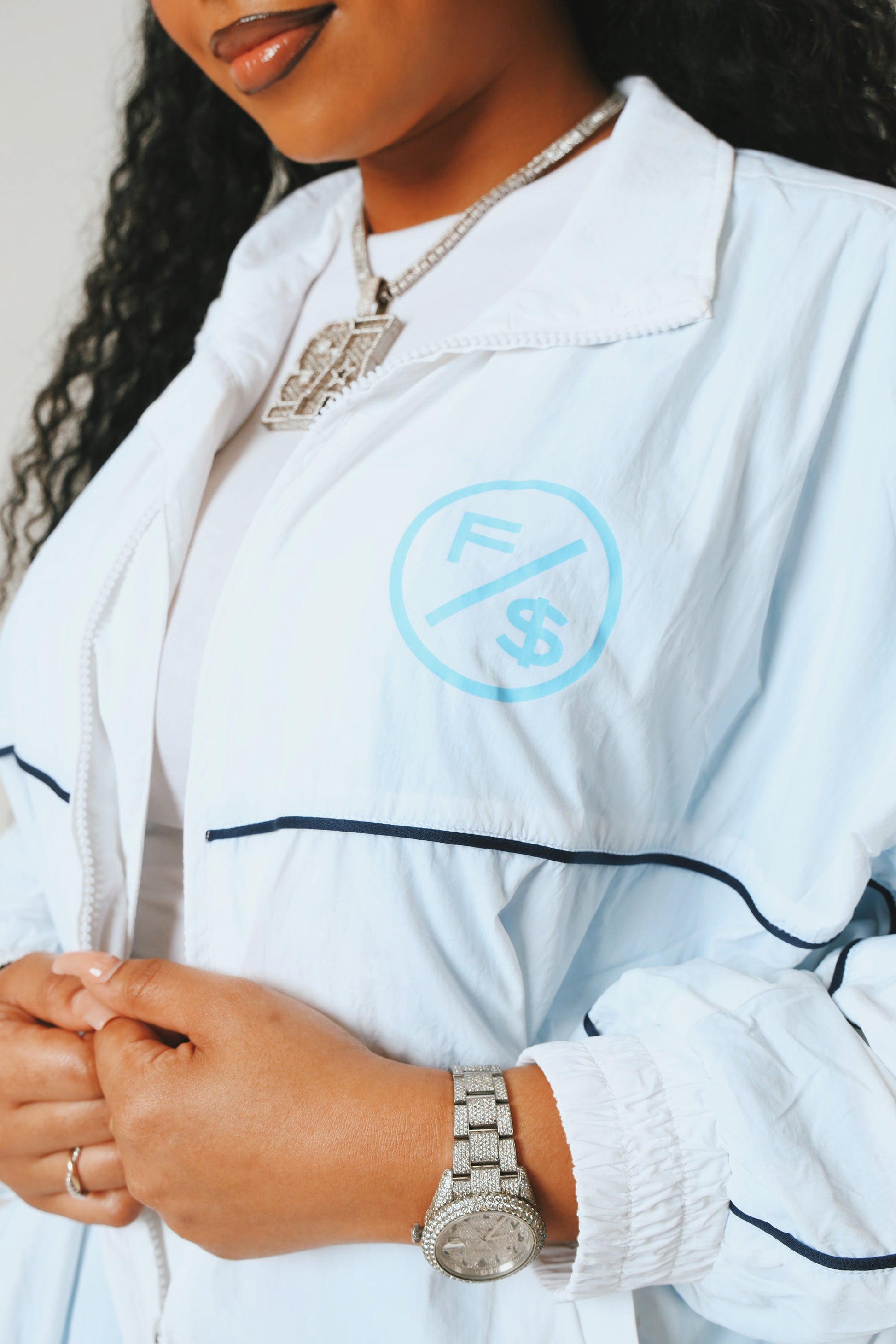 MOTION Nylon Jacket (White) - Concordia Style Boutique