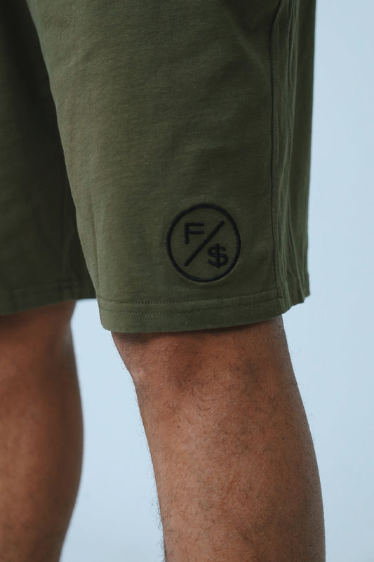 Dues Paid (Military Green - Shorts) - Concordia Style Boutique