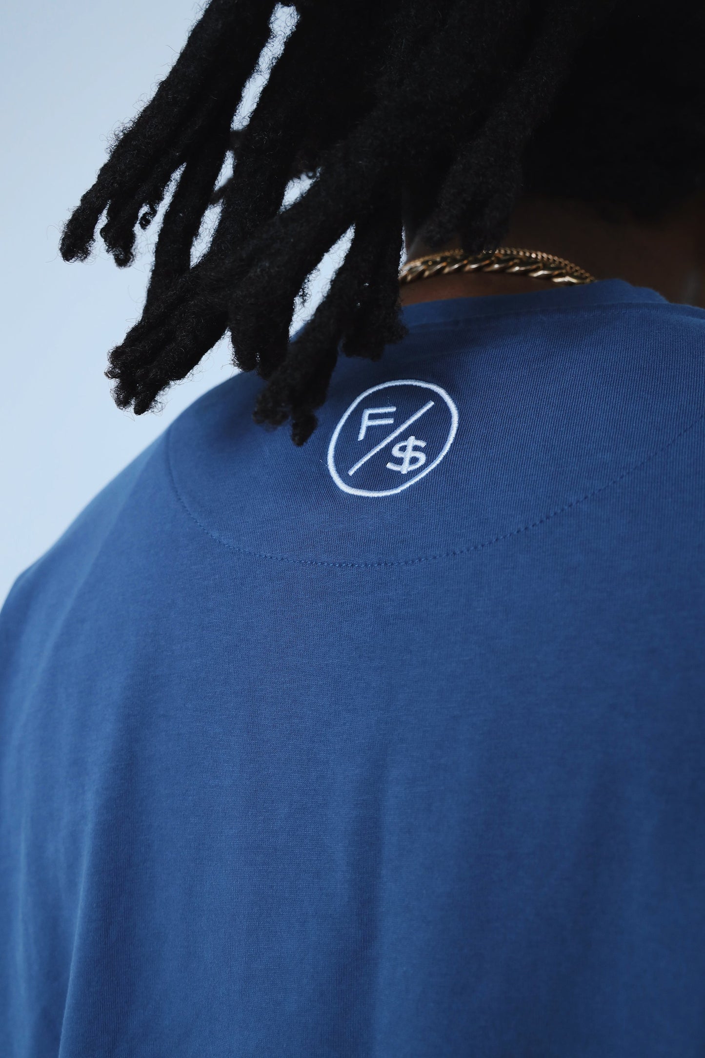 Friends In High Places (Navy - Oversize Shirt) - Concordia Style Boutique