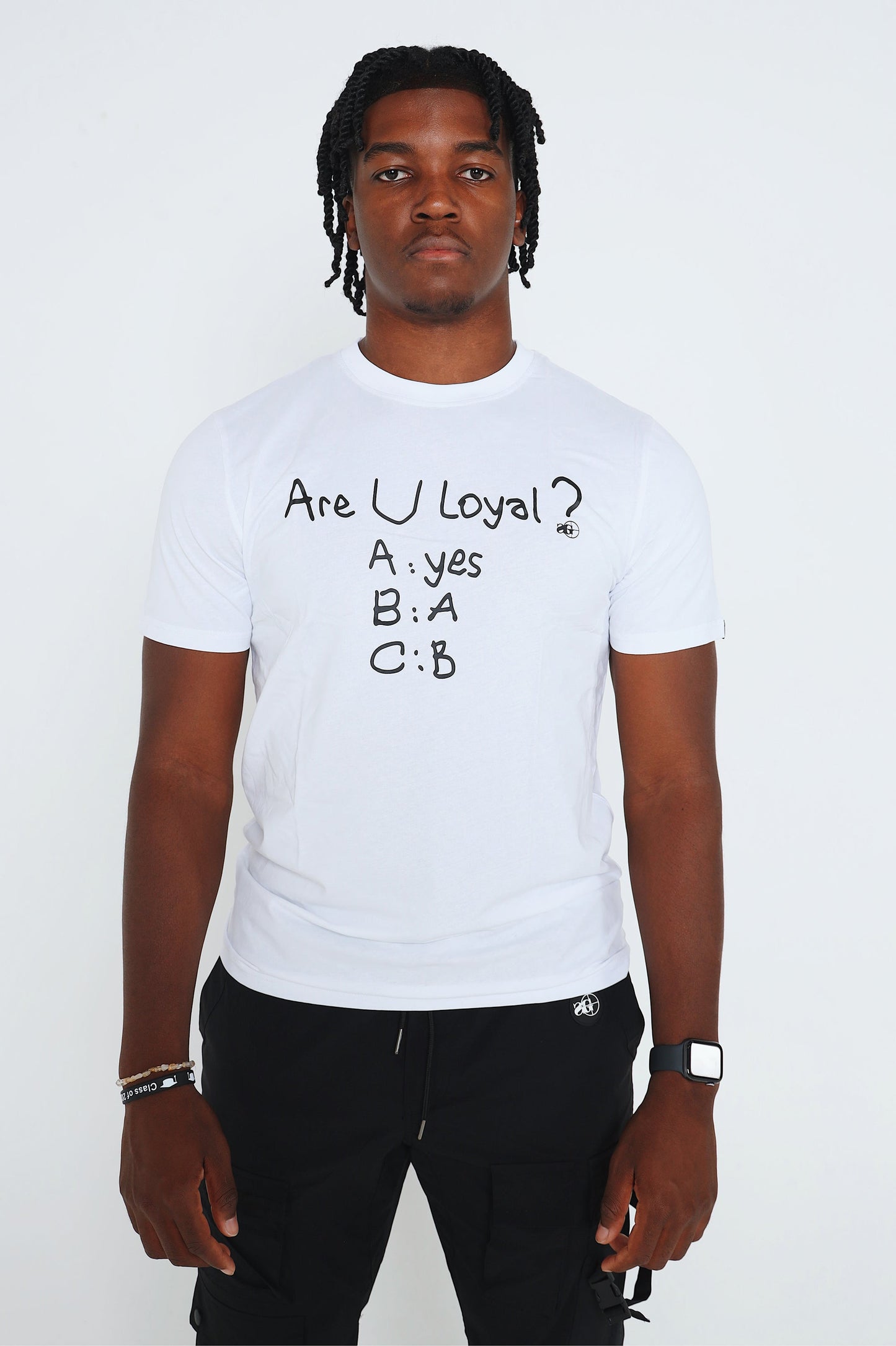 Are U Loyal (White) - Concordia Style Boutique