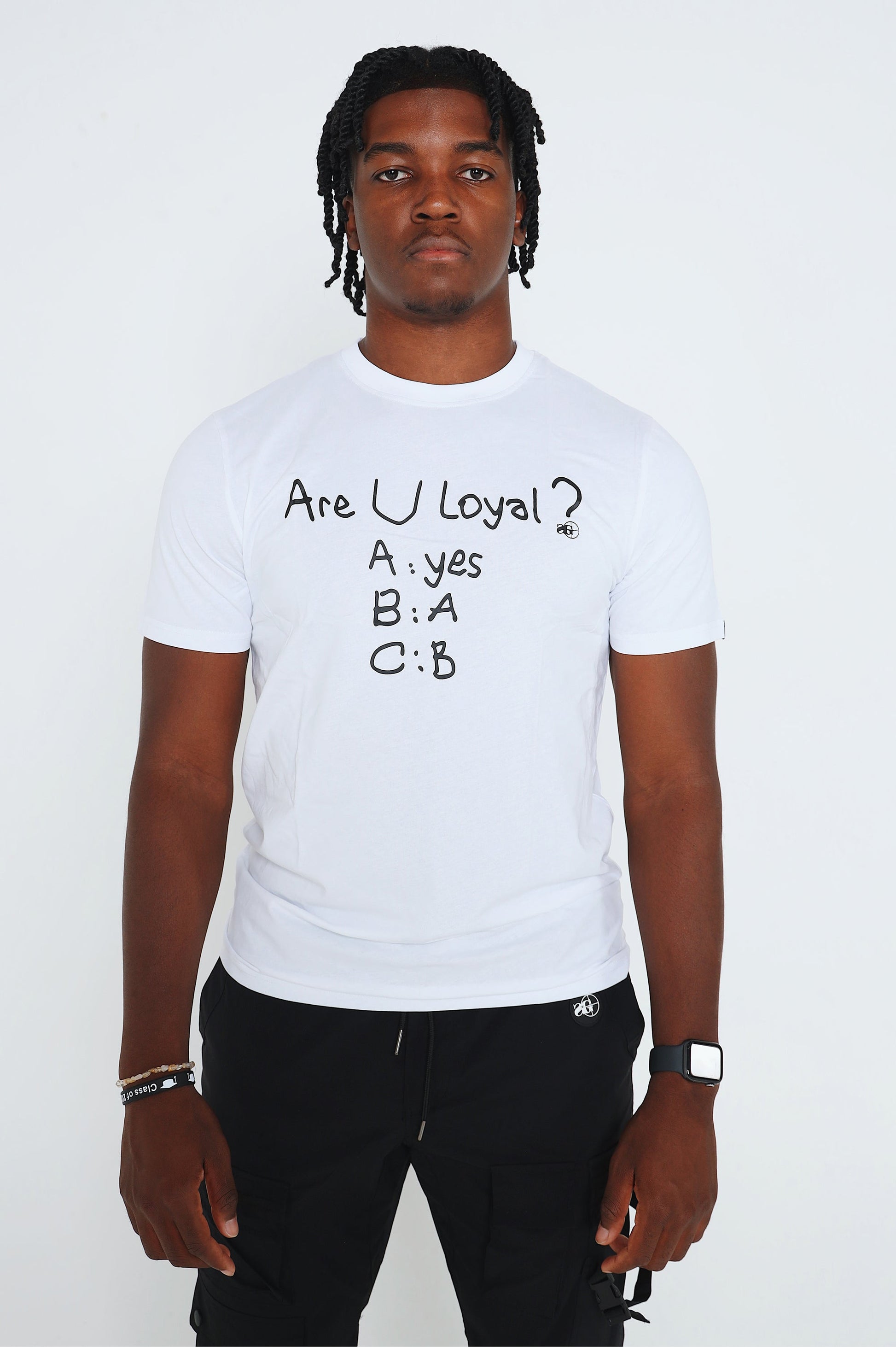 Are U Loyal (White) - Concordia Style Boutique