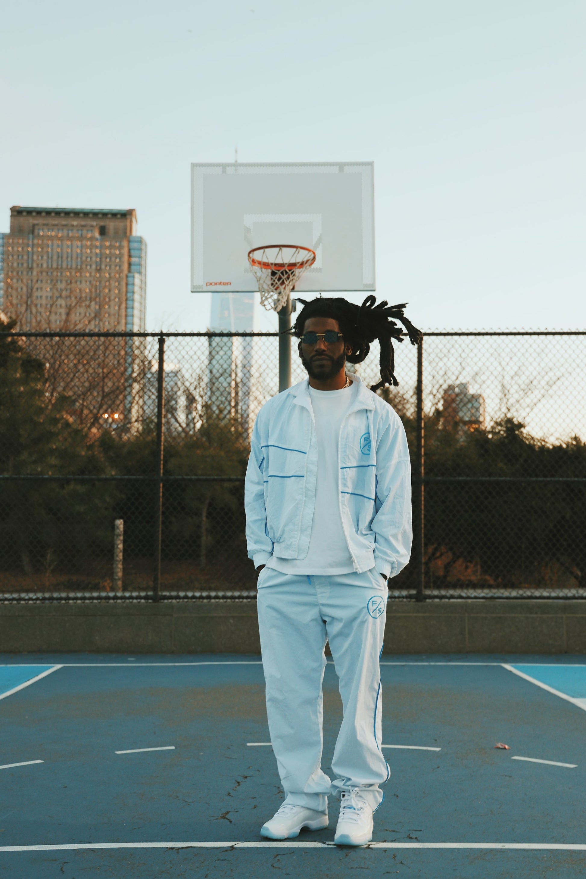 MOTION Nylon Pants (White) - Concordia Style Boutique