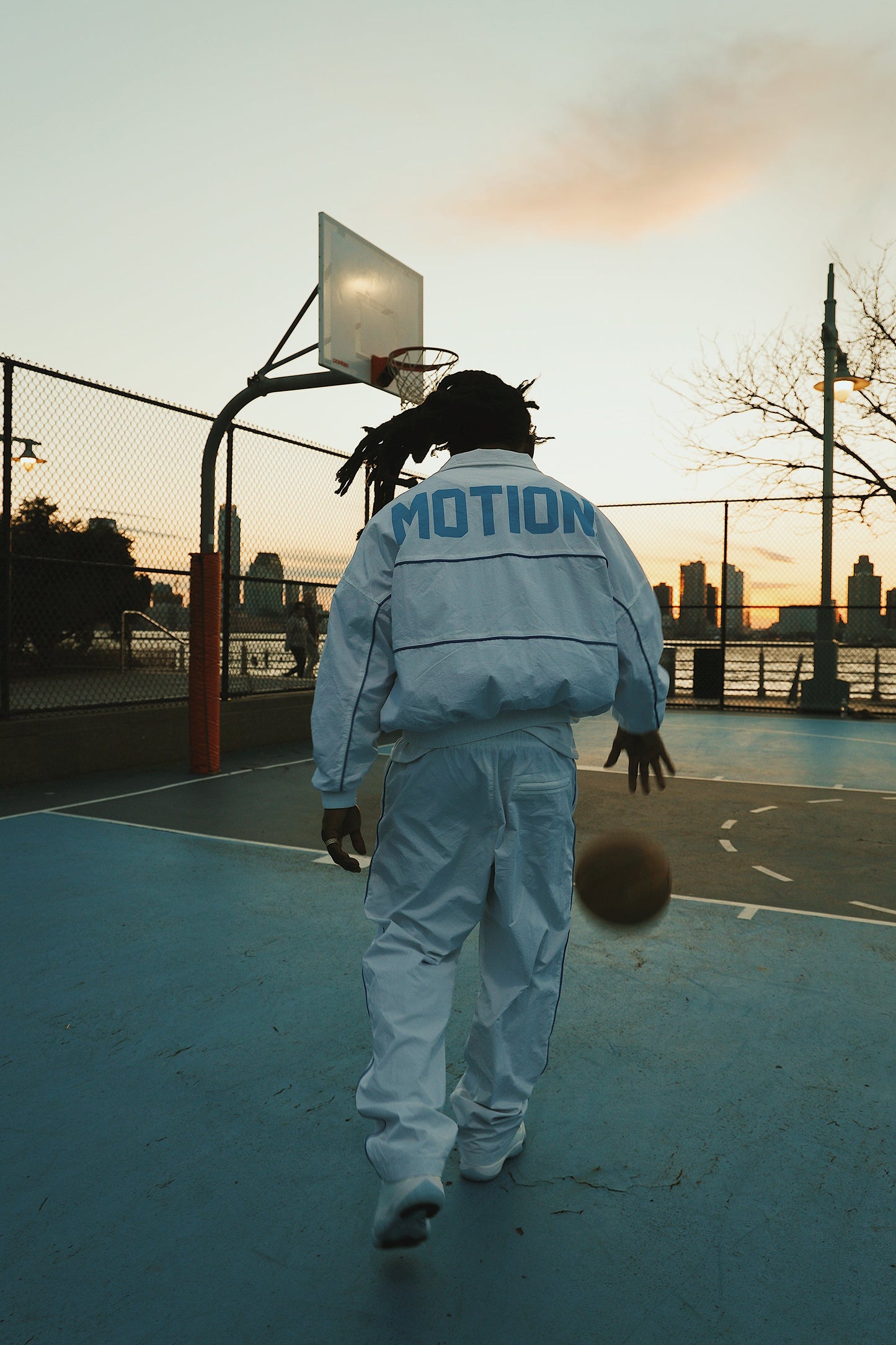 MOTION Nylon Jacket (White) - Concordia Style Boutique