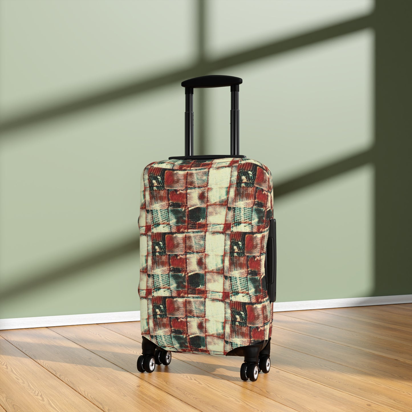 Luggage Cover - "Square Dance" - Premium Luggage Cover from Concordia Style Boutique - Just $31.25! Shop now at Concordia Style Boutique