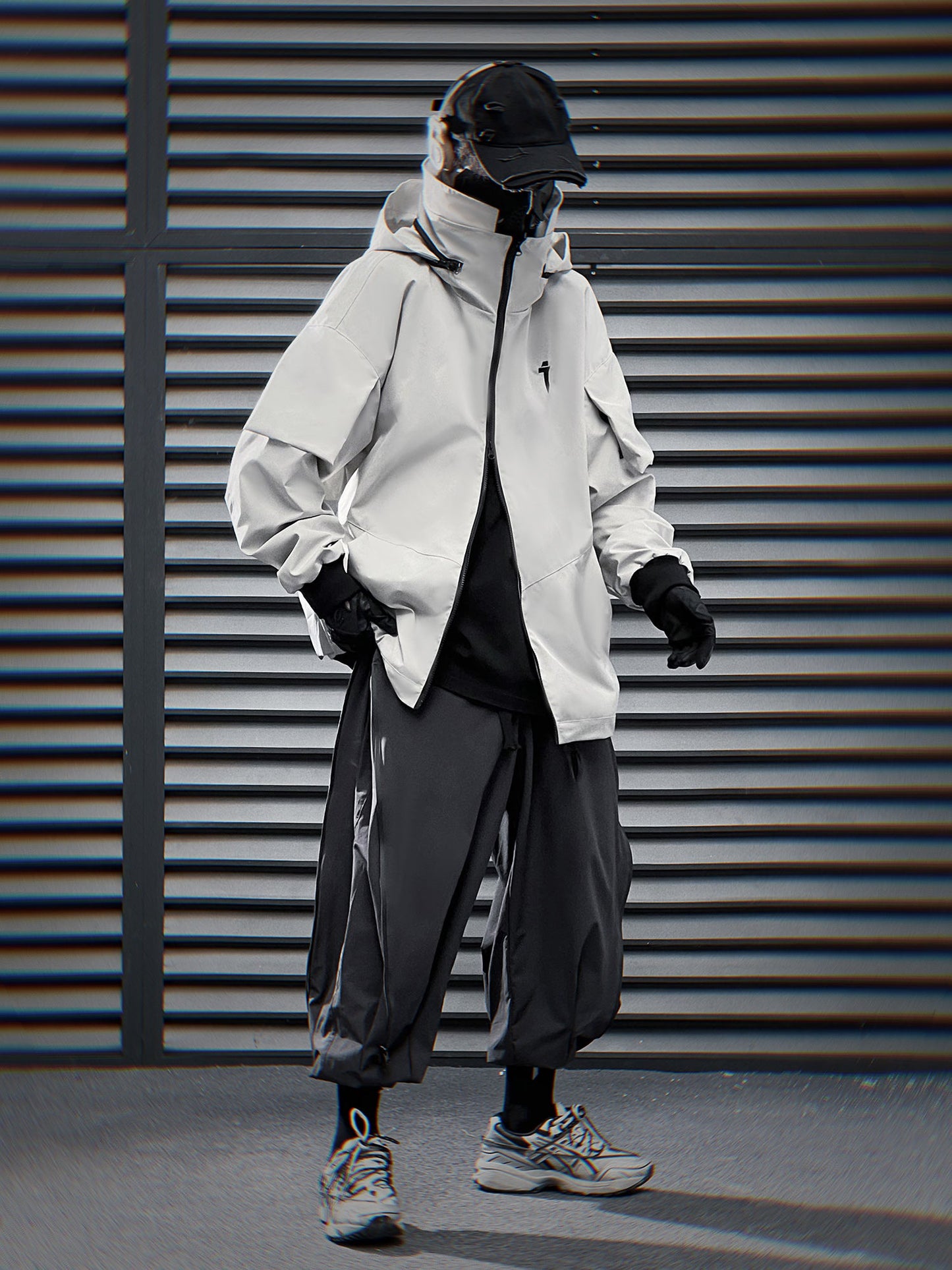 HiJ35 Grey Tech Jacket - Concordia Style Boutique