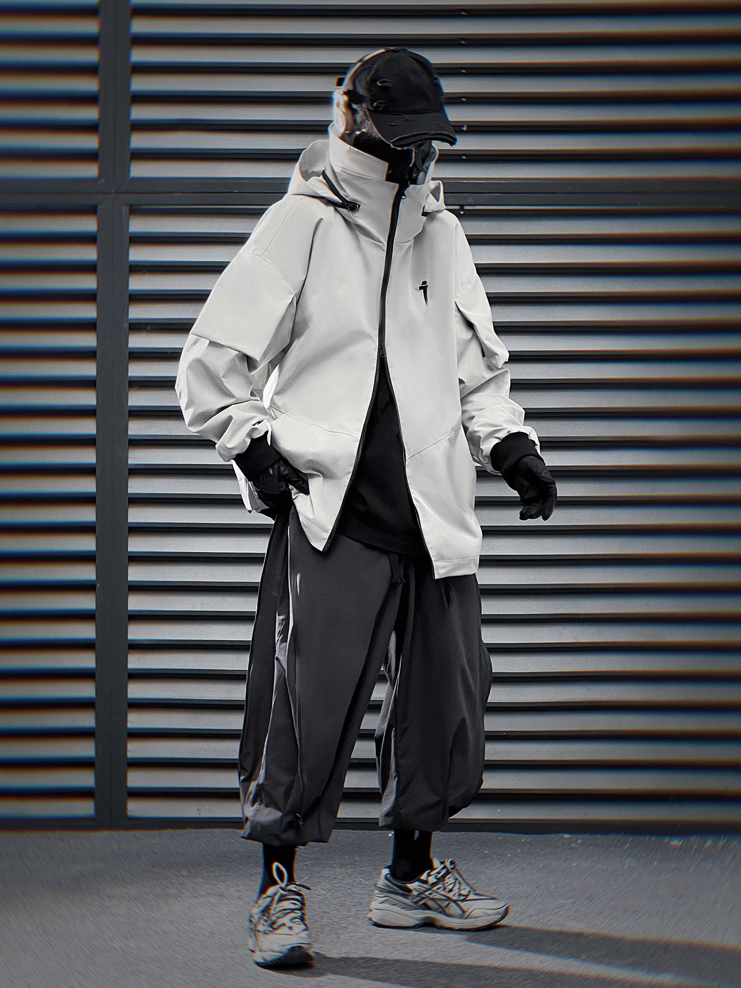 HiJ35 Grey Tech Jacket - Concordia Style Boutique