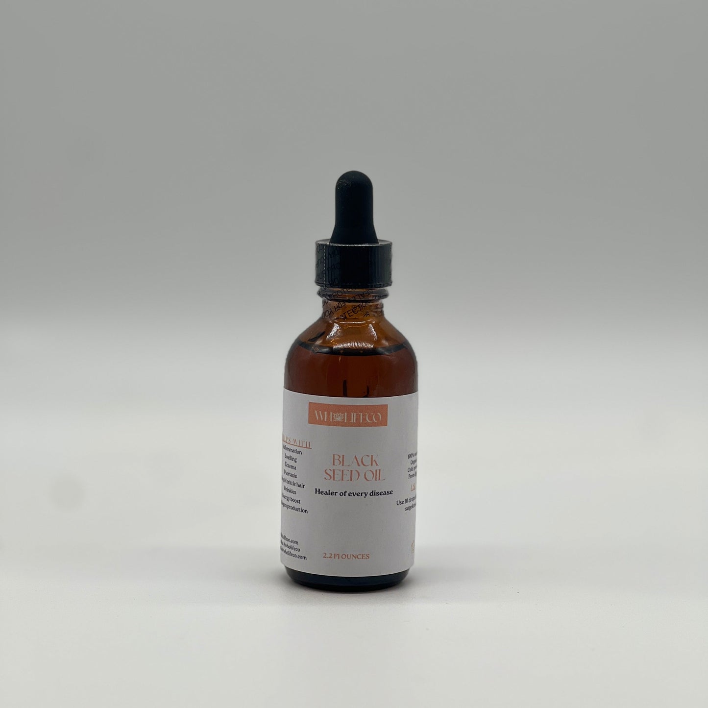 Black Seed Oil - Organic & Cold pressed - Concordia Style Boutique