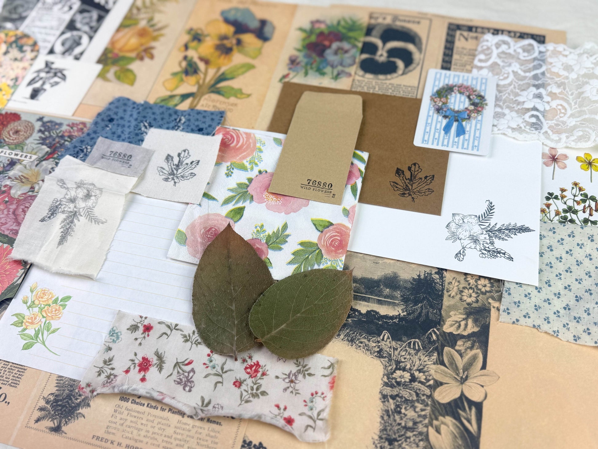 Botanical and Nature Ephemera Kit - Concordia Style Boutique