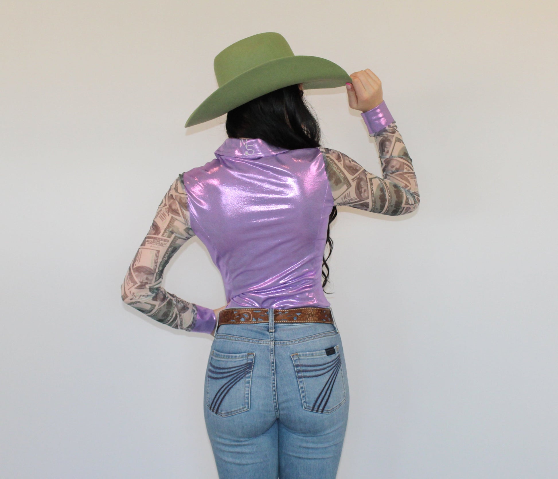 All In Pearl Snap Rodeo Shirt - Concordia Style Boutique
