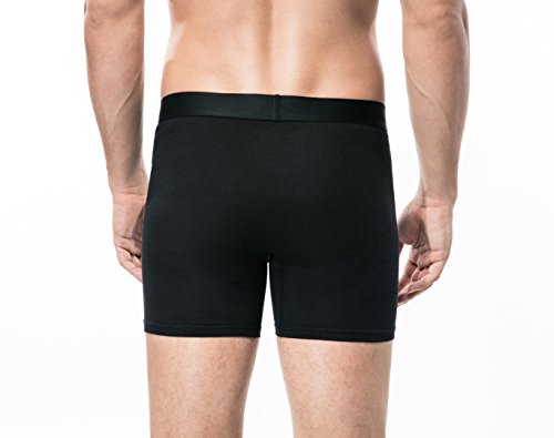 2 Pcs Boxer Brief - L - Black