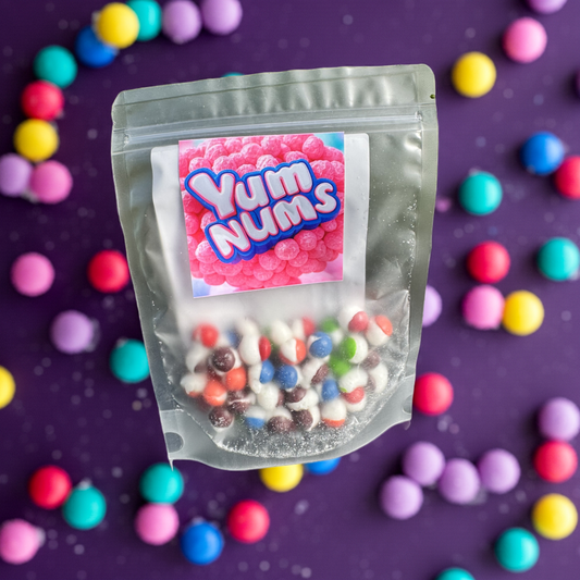 🍇🍓 YumNums Freeze-Dried Wild Berry Bitty Pops – Bursting with Flavor, Crunch & Vibes 💥 - Concordia Style Boutique