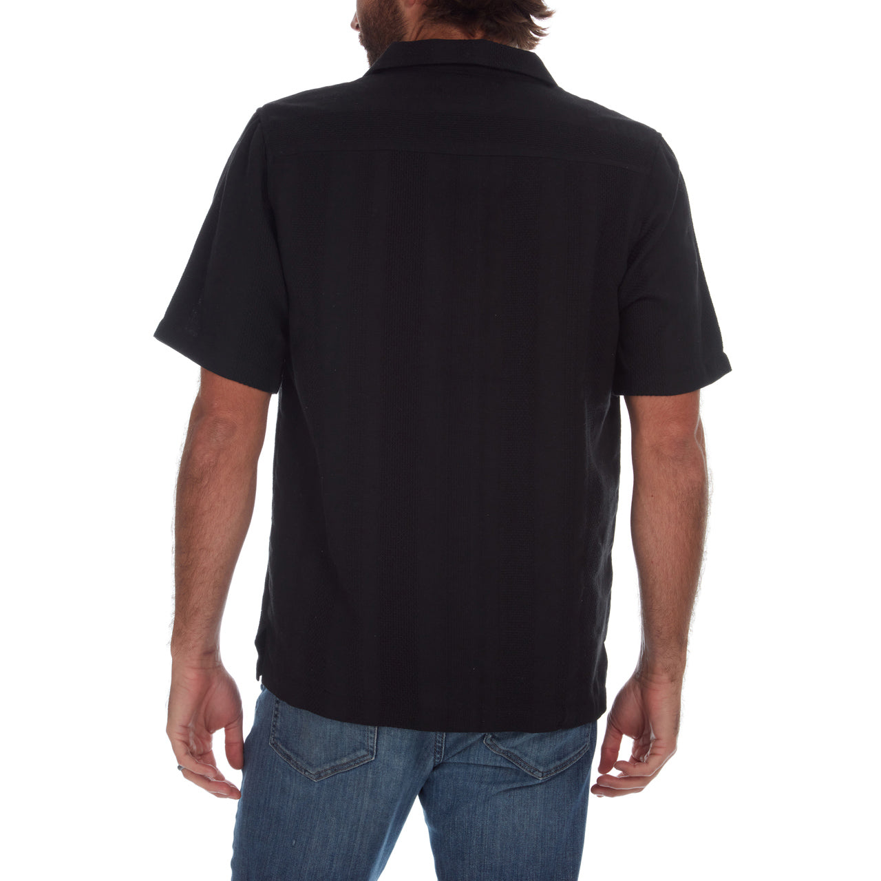 Luis Vertical Stripe Jacquard Shirt - Concordia Style Boutique