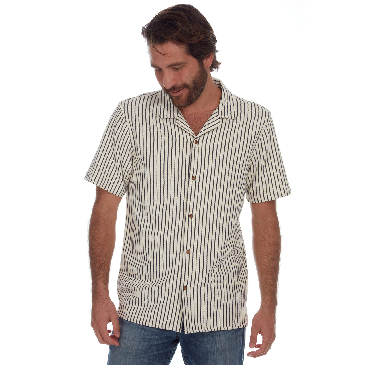 Aldo Striped Shirt - Concordia Style Boutique