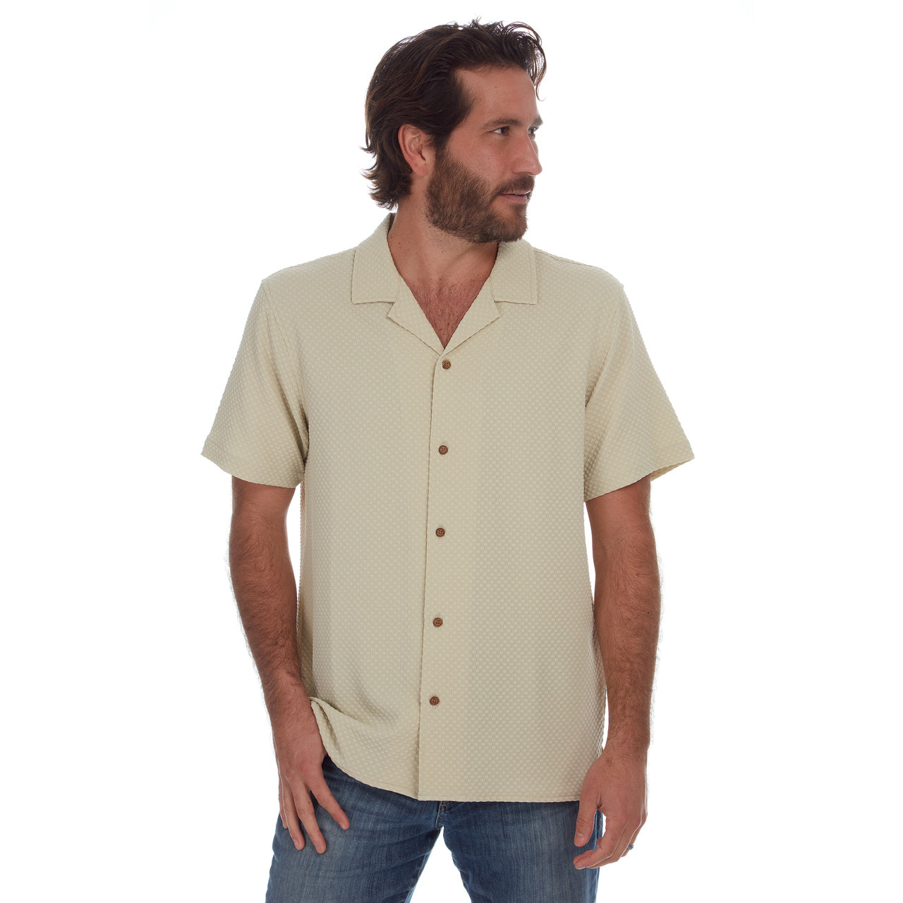 Jaxon Textured Shirt - Concordia Style Boutique