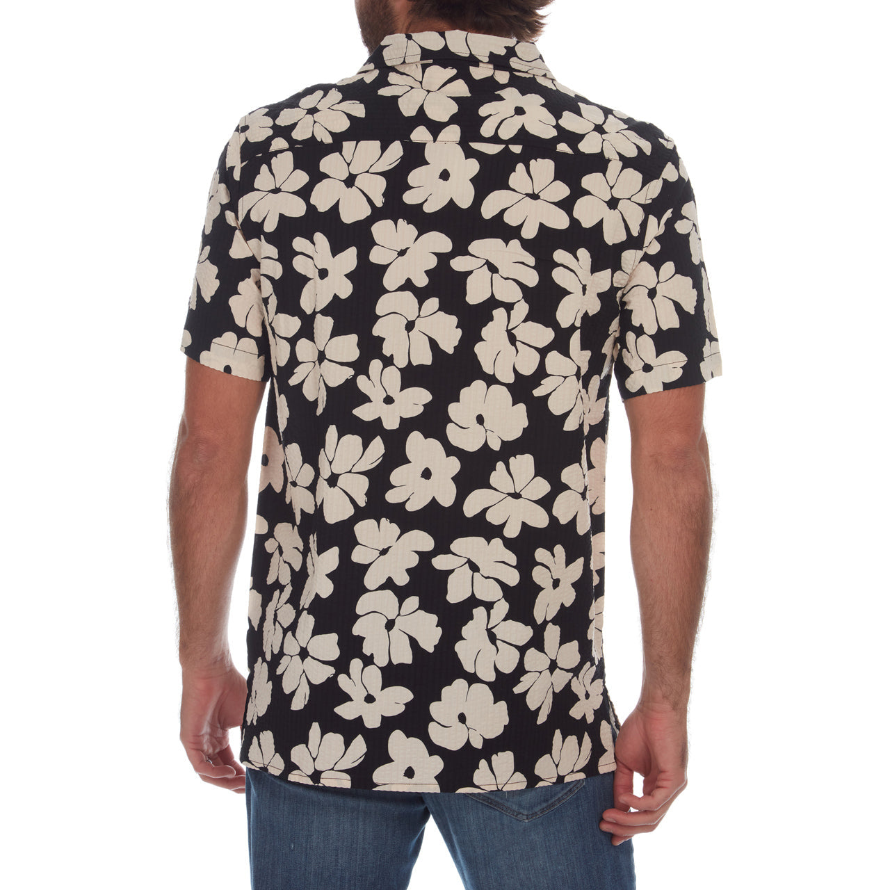 Hector Printed Seer Sucker Shirt - Concordia Style Boutique