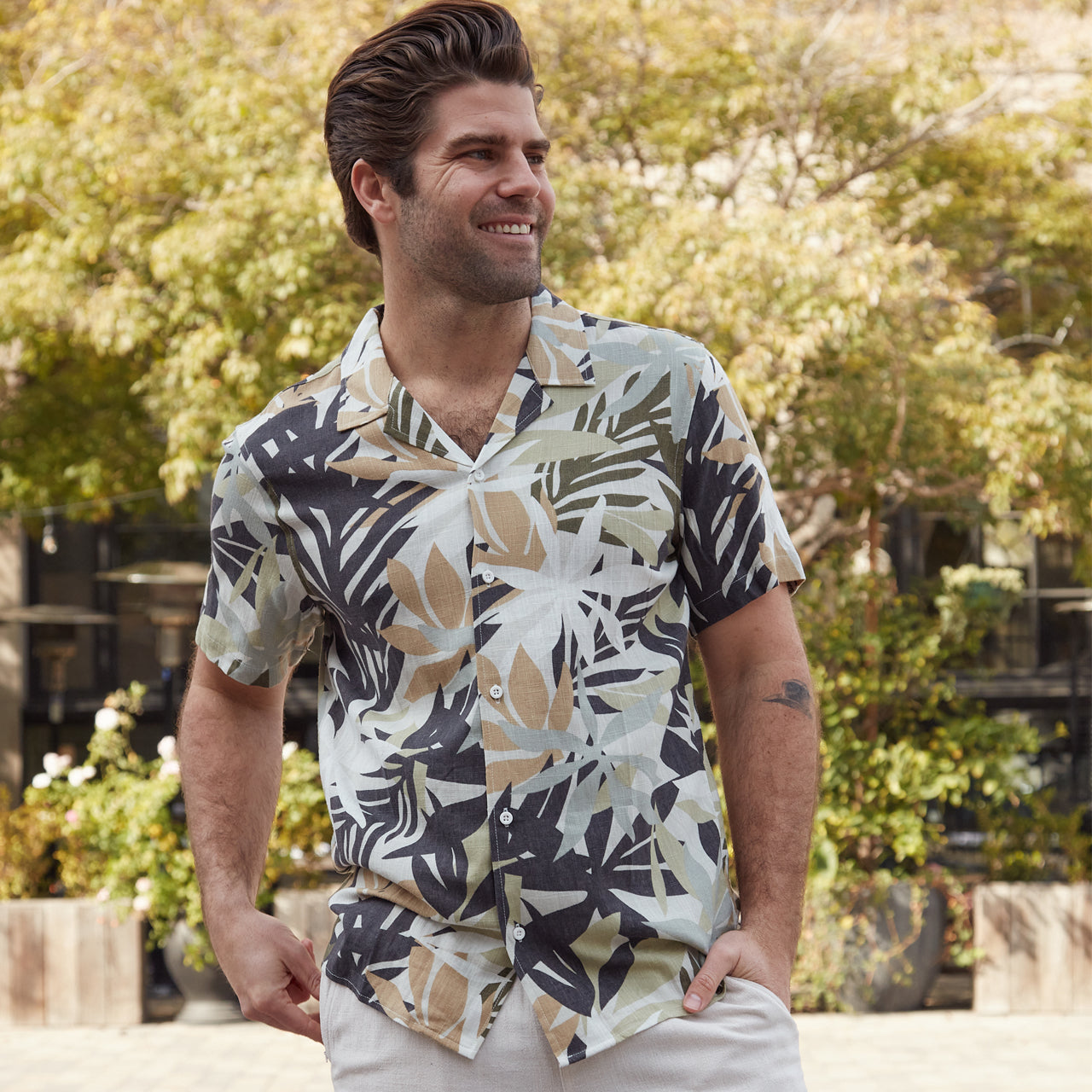 Bennett Rayon Linen Shirt - Concordia Style Boutique