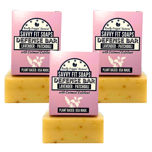 DEFENSE BAR TRIO - Lavender & Patchouli - Concordia Style Boutique