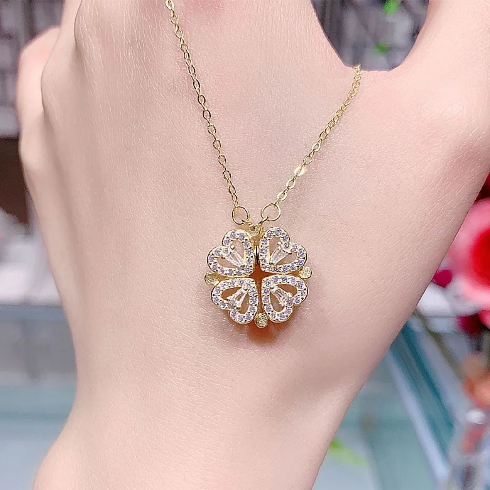 FOUR-WAY HEART NECKLACE - Concordia Style Boutique