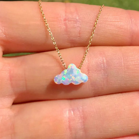 OPAL CLOUD NECKLACE - Concordia Style Boutique