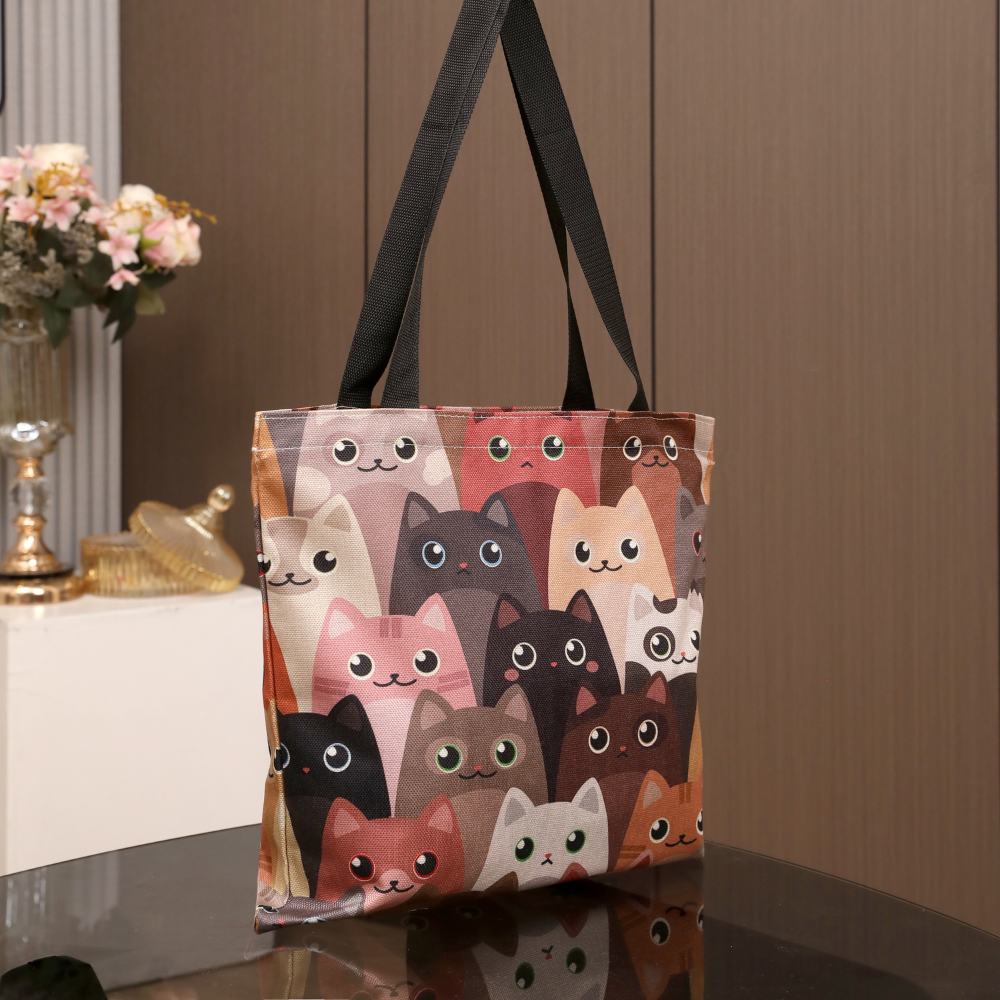 CUTE CAT TOTE BAGS - Concordia Style Boutique