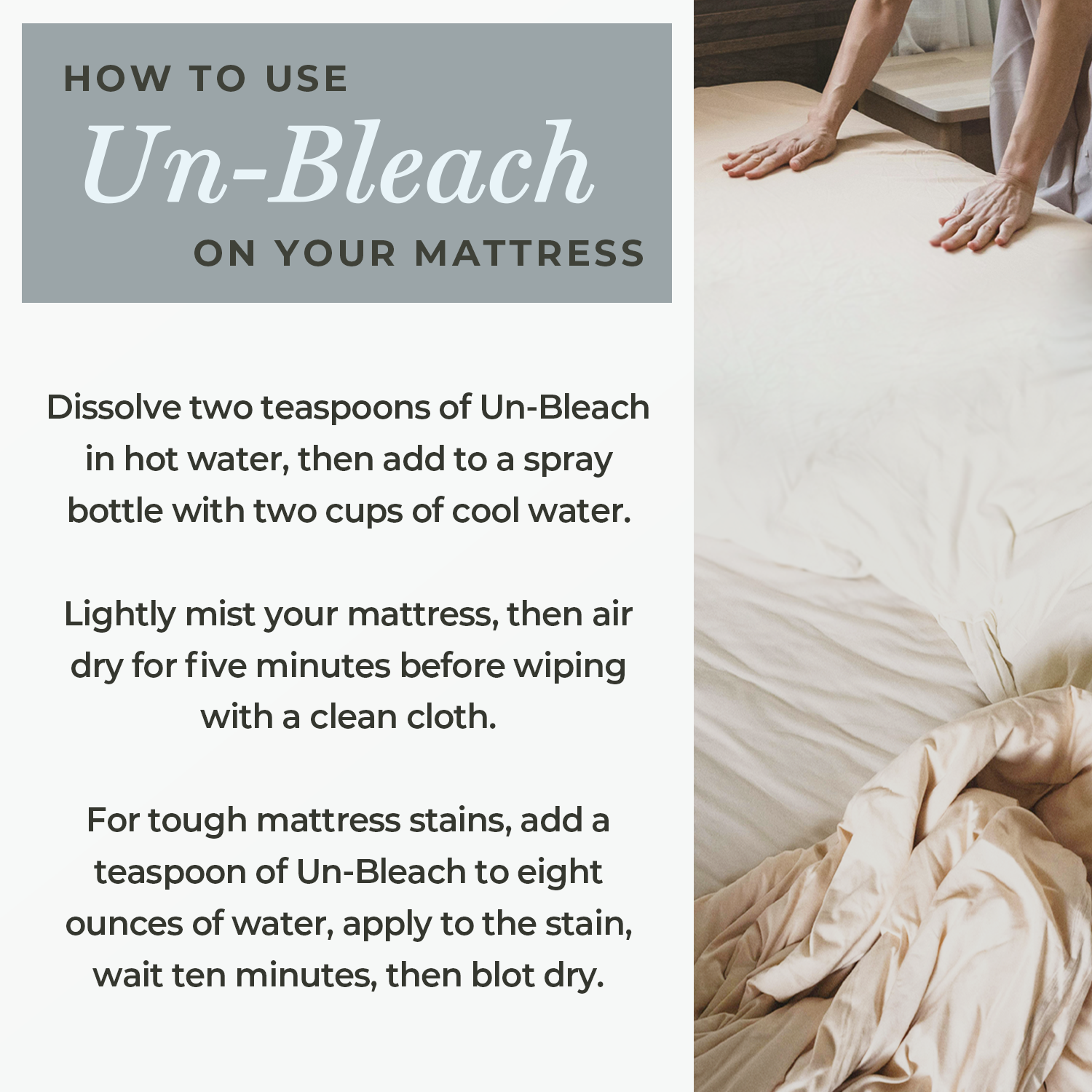 Un-Bleach - Concordia Style Boutique