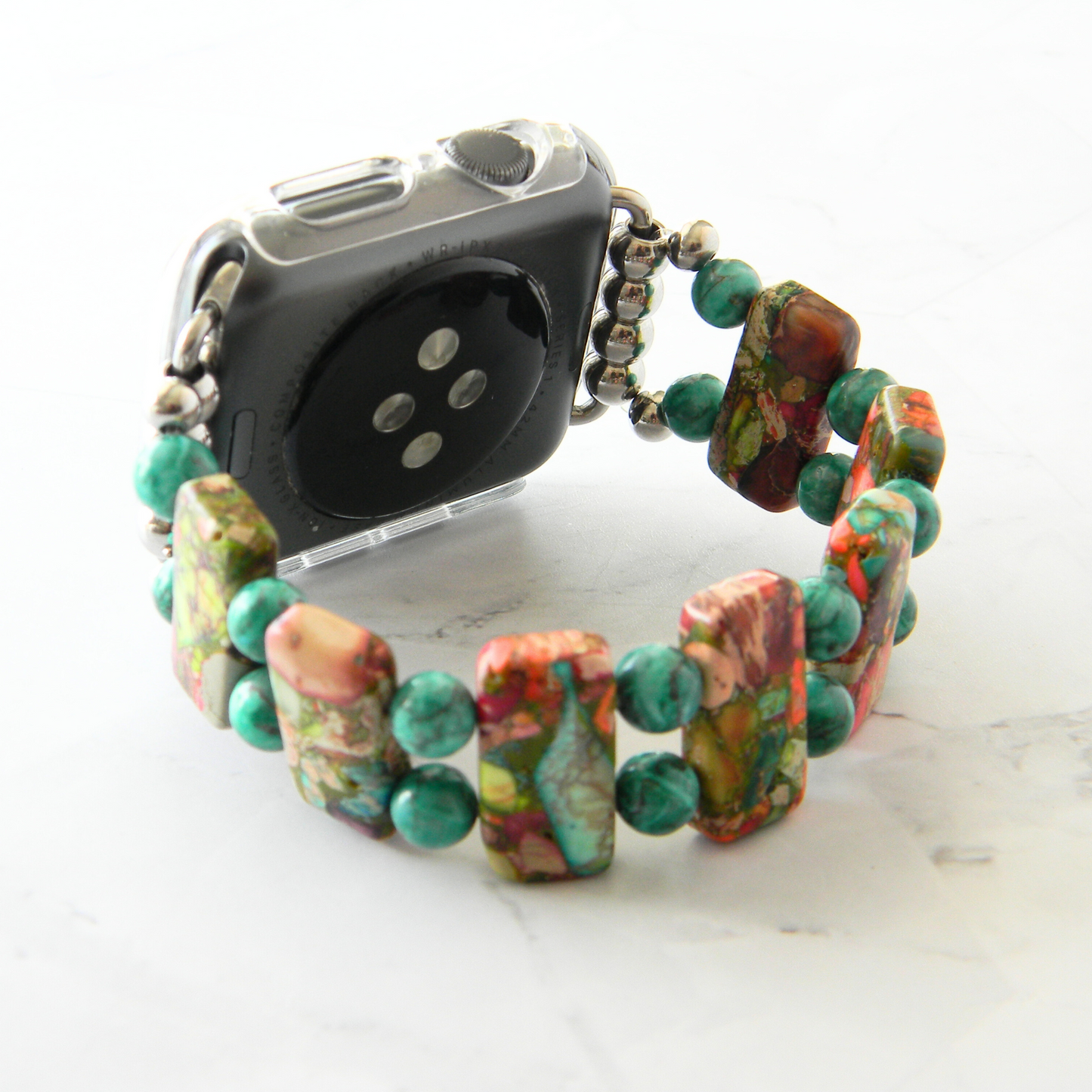 Variscite Sea Sediment Bright-Watch Band for Apple