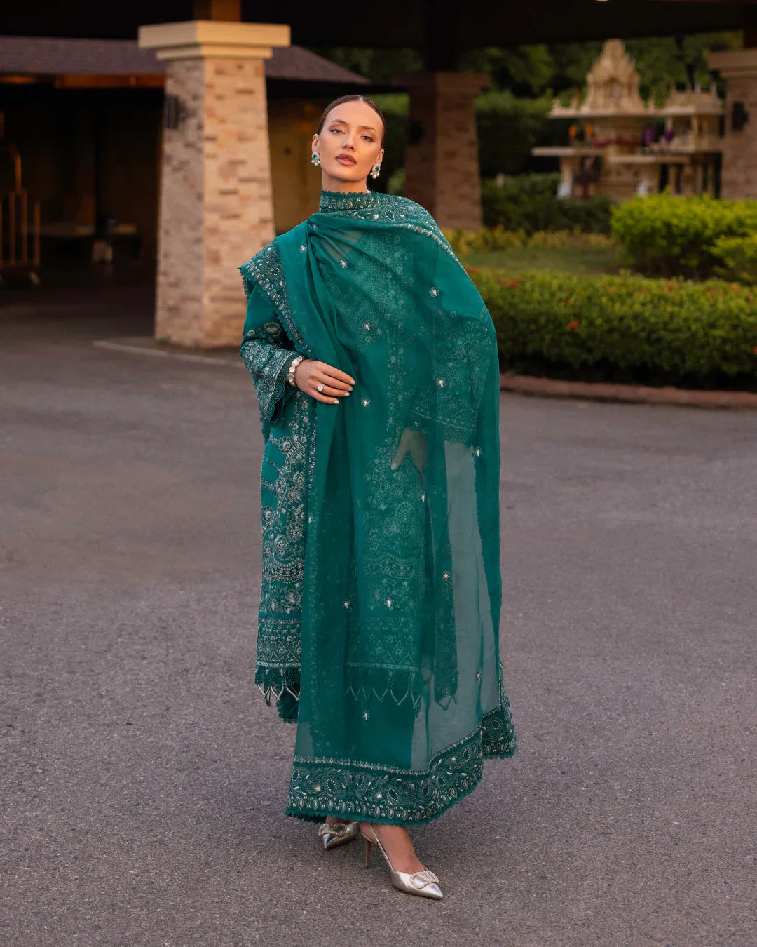 Faiza Saqlain - Calla Three Piece Embroided Lawn