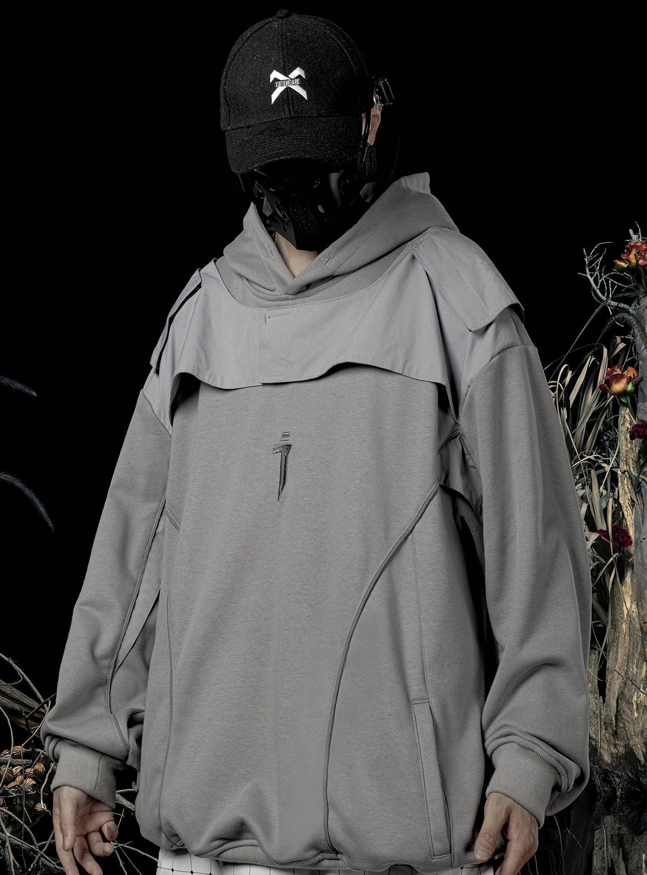 HiH29 Shadow Mixed Hoodie - Concordia Style Boutique