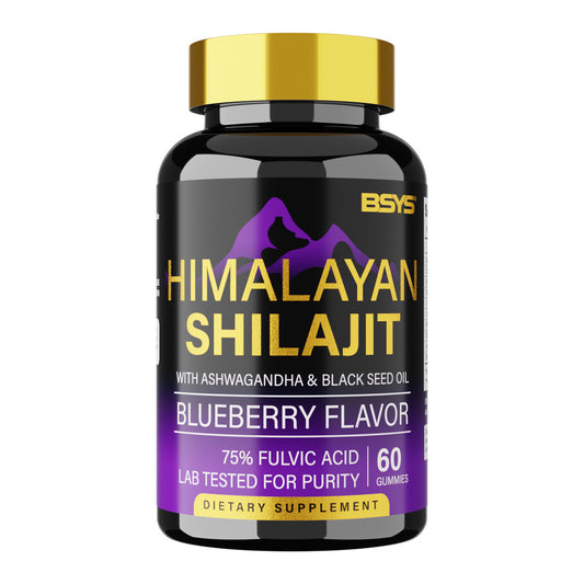 BSYS SHILAJIT GUMMIES (60) - Premium Supplement from Concordia Style Boutique - Just $22.89! Shop now at Concordia Style Boutique