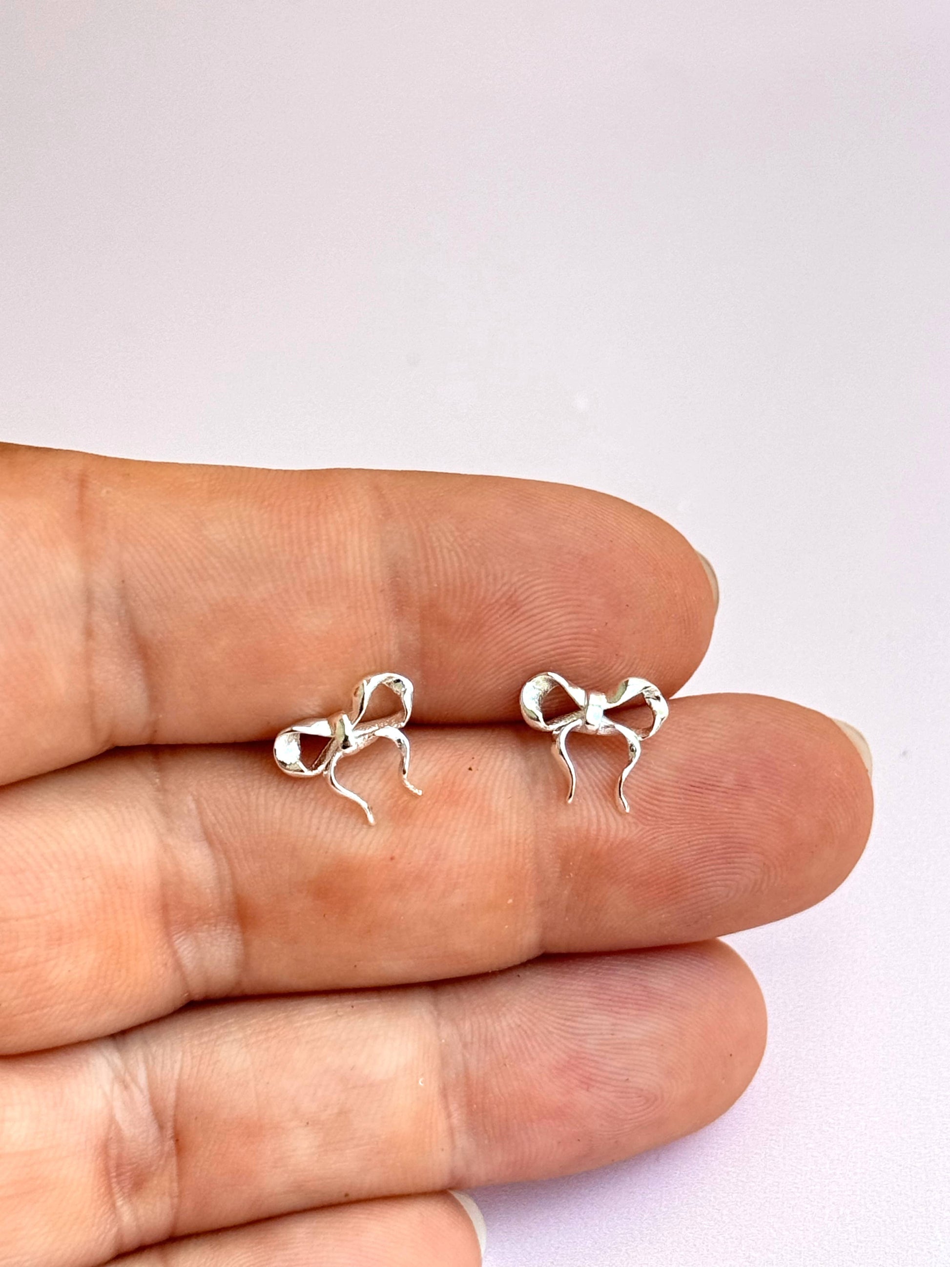 Sweetheart Bow Studs - Concordia Style Boutique